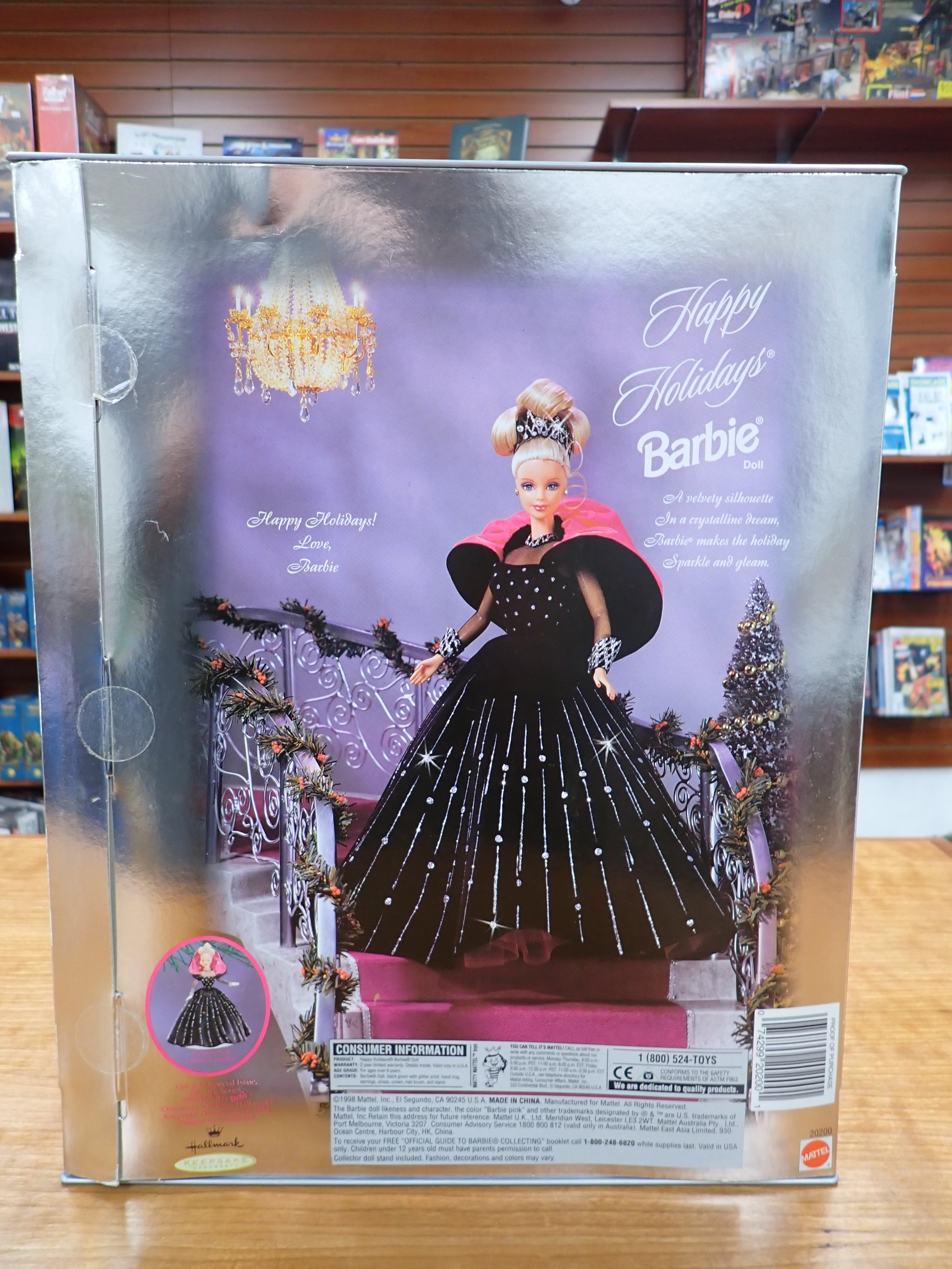 1998 Happy Holidays Barbie