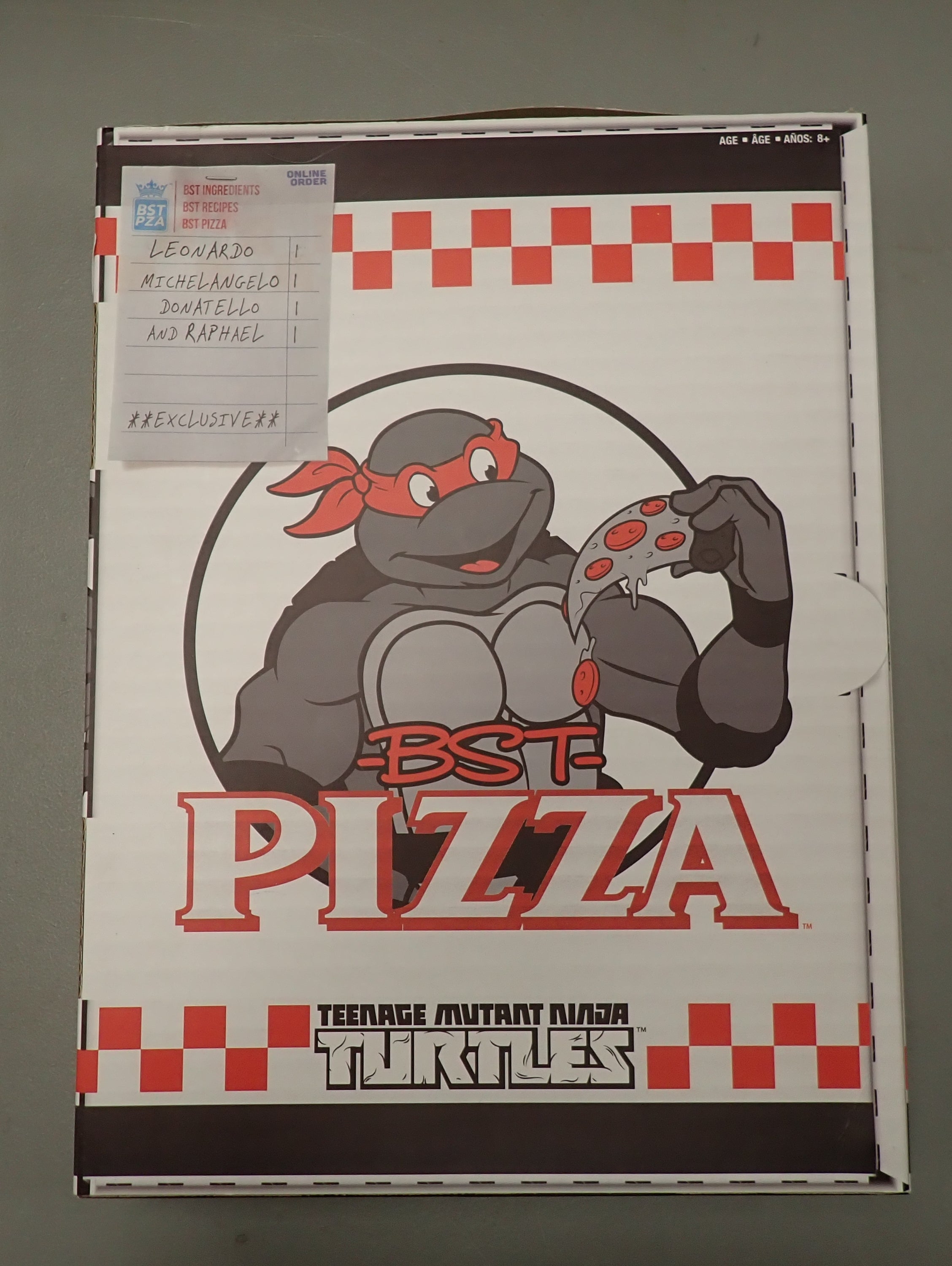Bst Pizza TMNT 4 Pack
