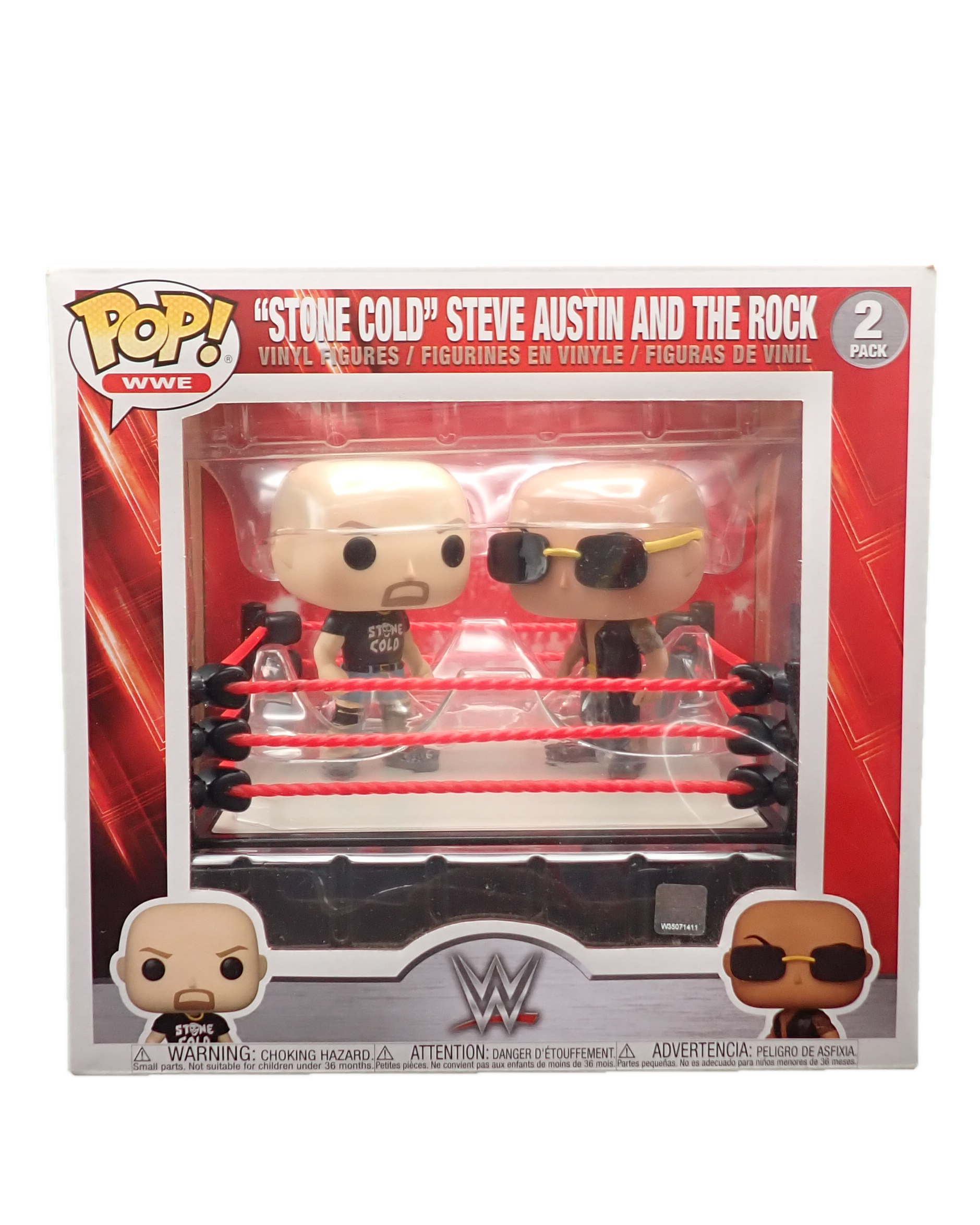 Steve Austin & The Rock - POP! 2 Pack