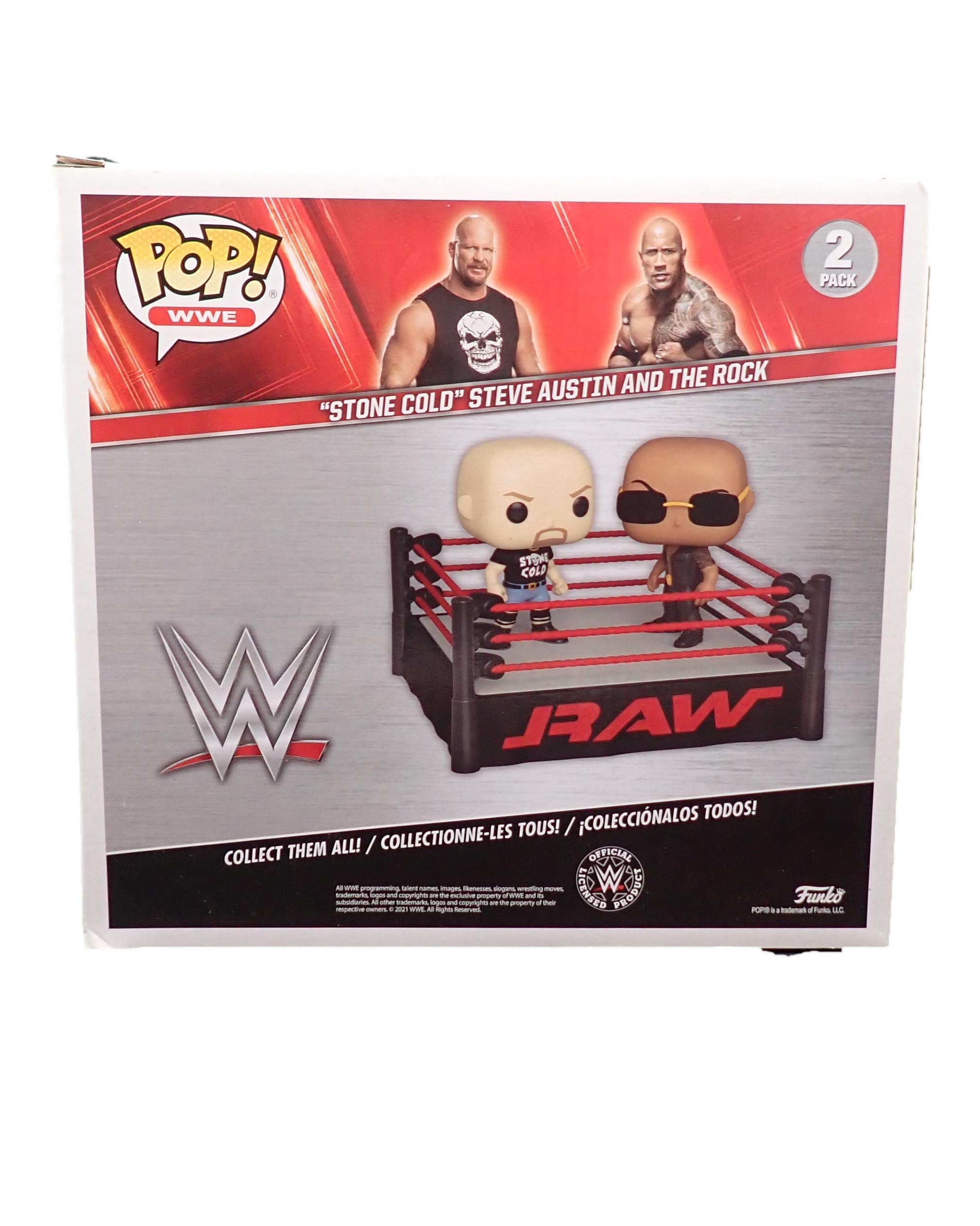 Steve Austin & The Rock - POP! 2 Pack