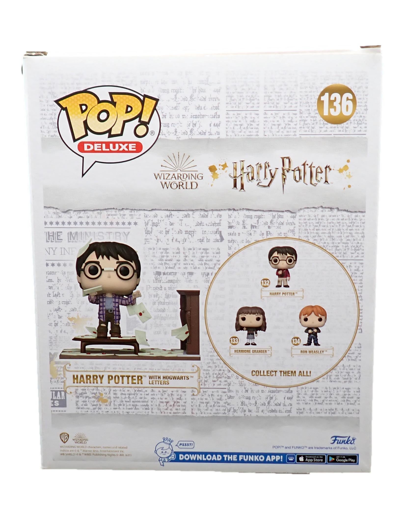 Harry Potter with Letters - POP! #136