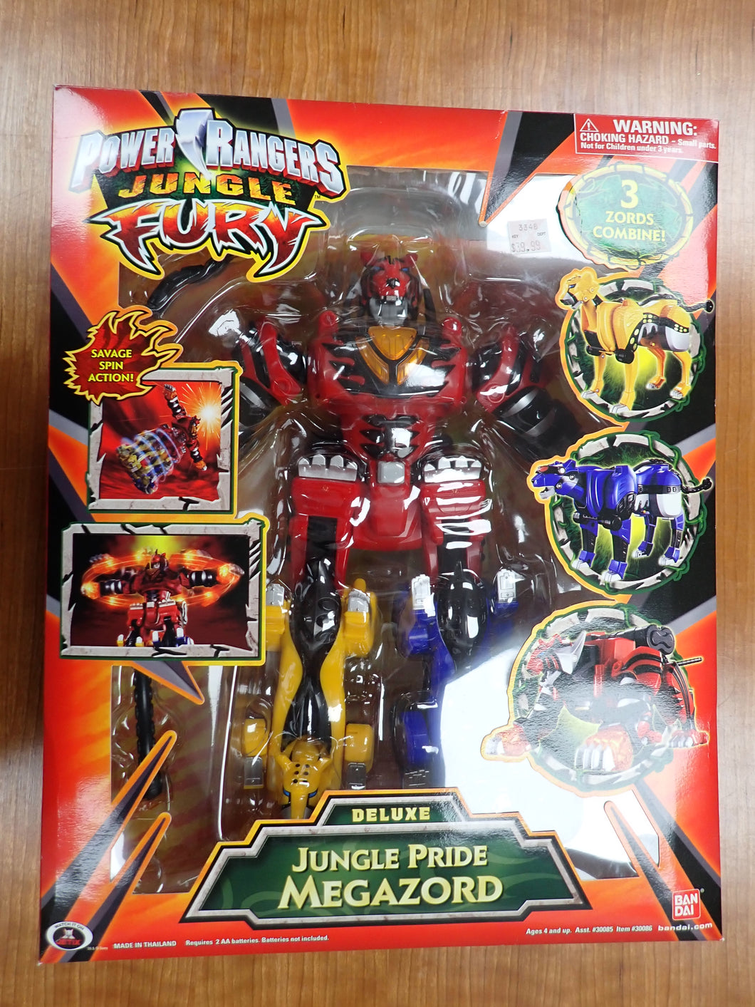 Bandai: Power Rangers Jungle Fury - Deluxe Jungle Pride Megazord