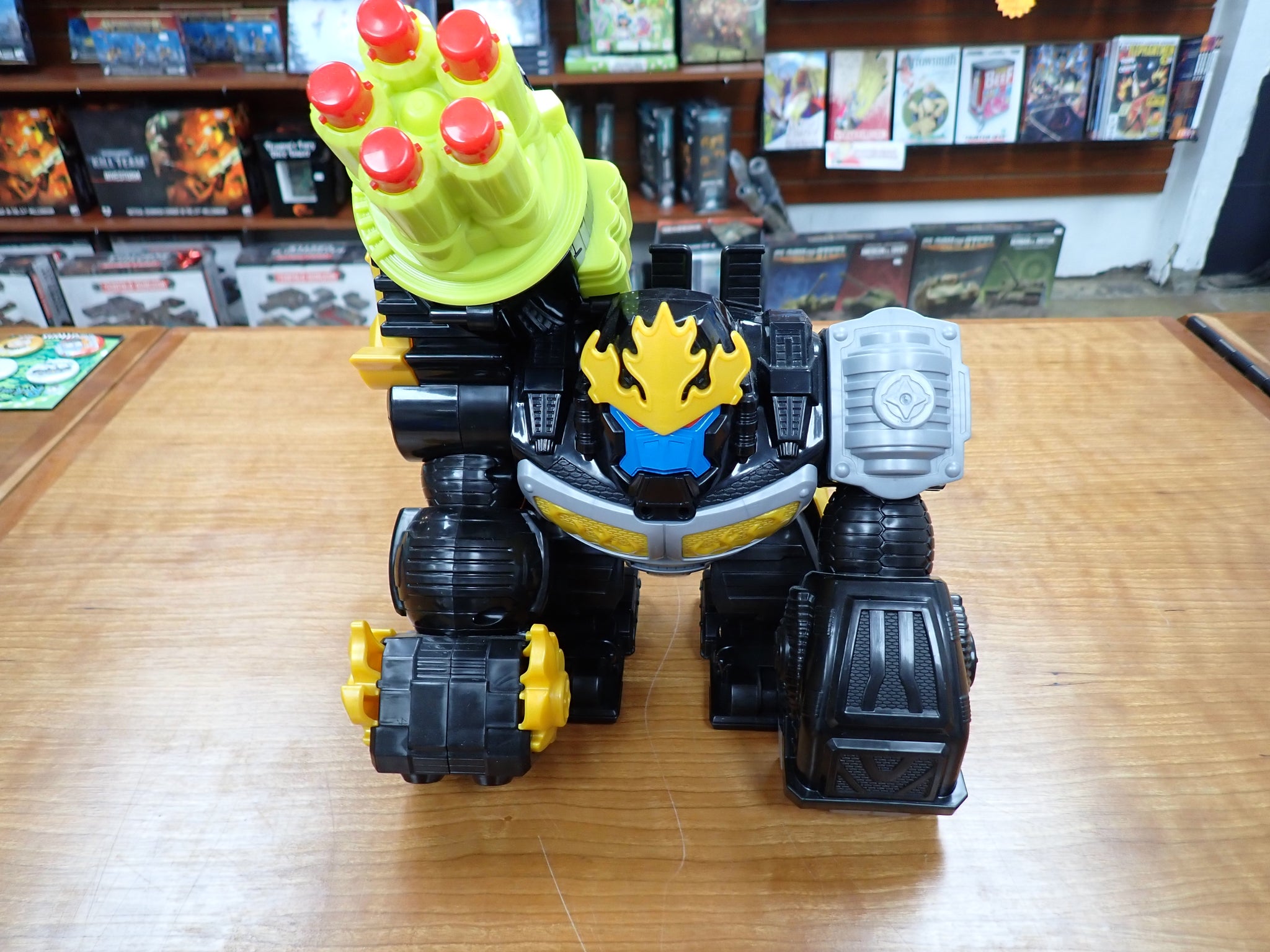 Bandai Power Rangers Super Ninja Steel Gorilla Blast Zord Infinity Flux