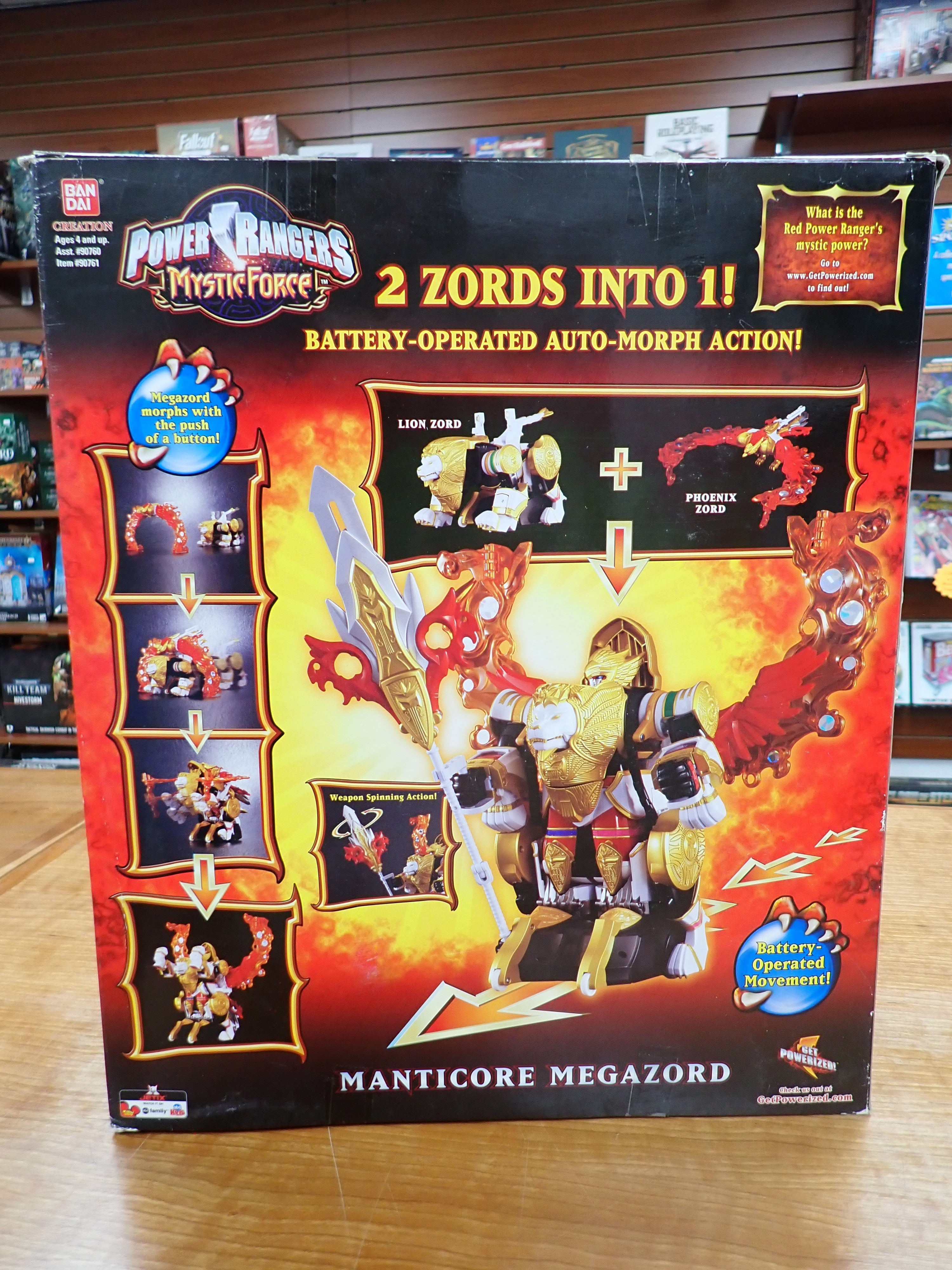 マドーソード Bandai: Power Rangers Mystic Force - Manticore Megazord – Infinity