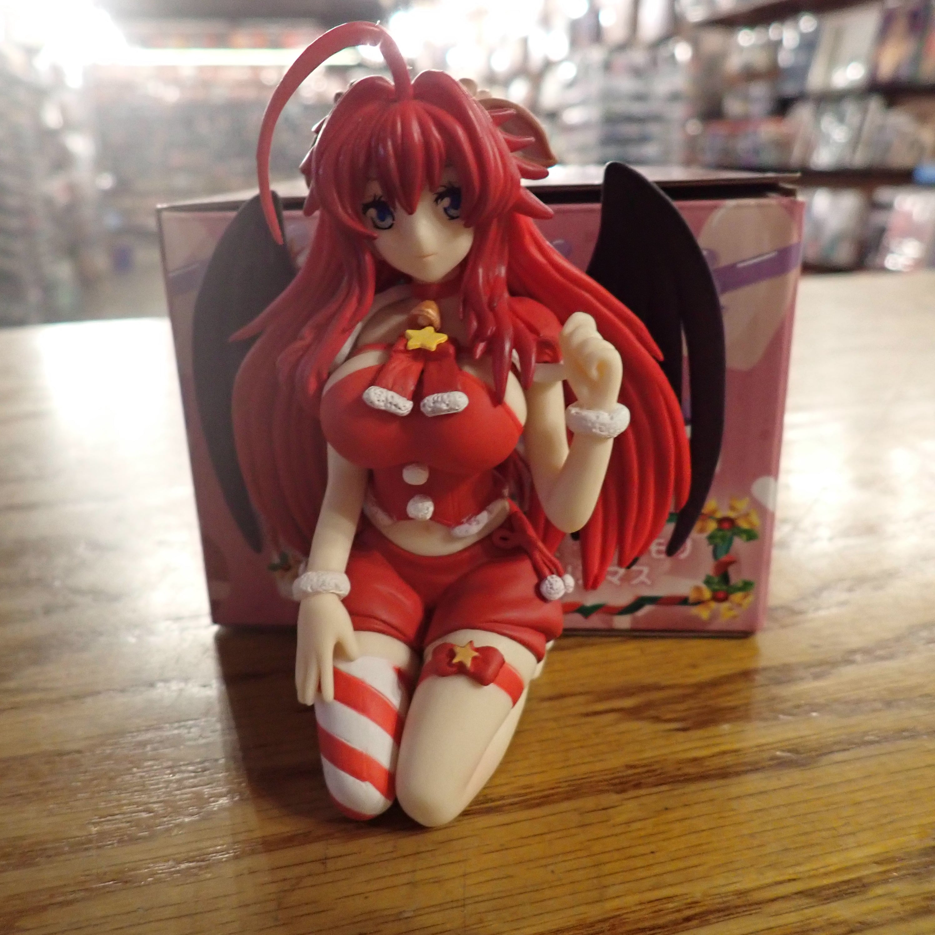 Rias Gremory Christmas Outfit Highschool DXD Otaku Box Figure