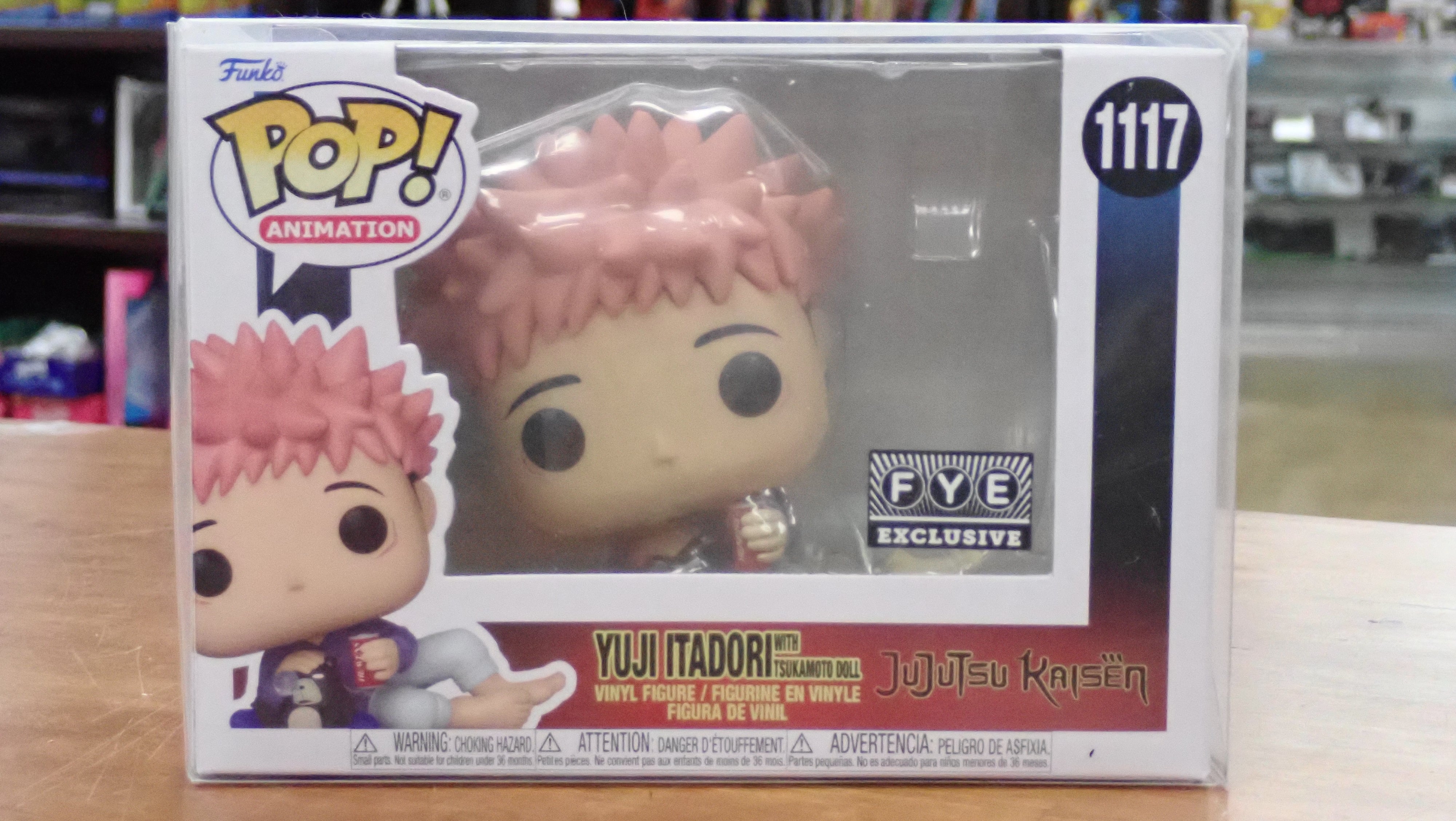 Yuji Itadori With Tsukamoto Doll - POP! #1117