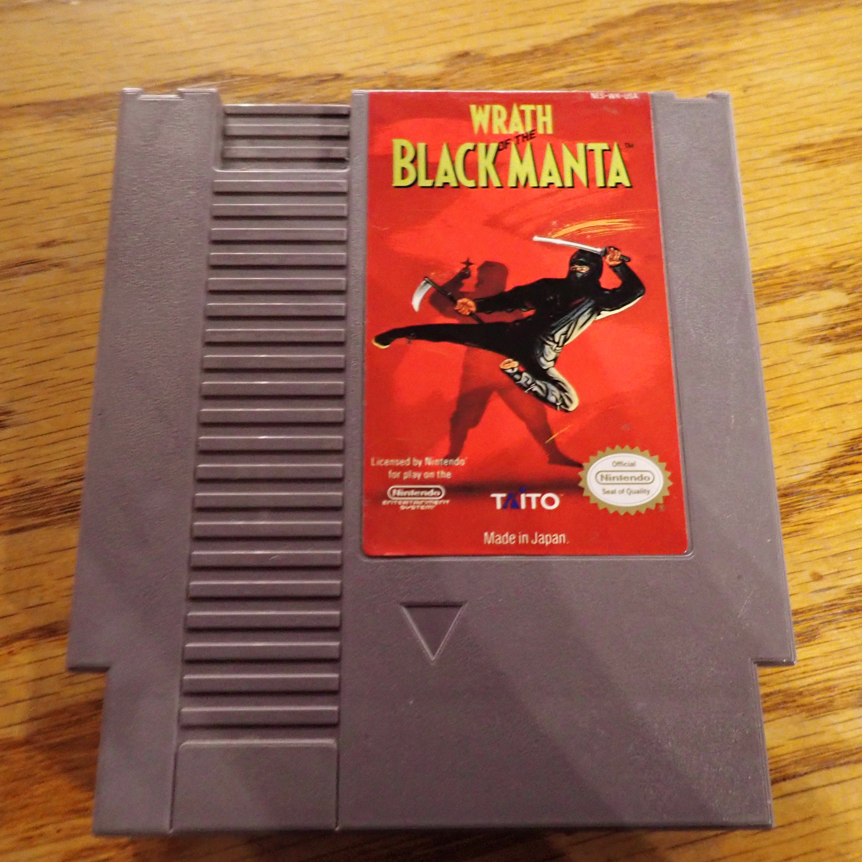 Wrath of the Black Manta - NES