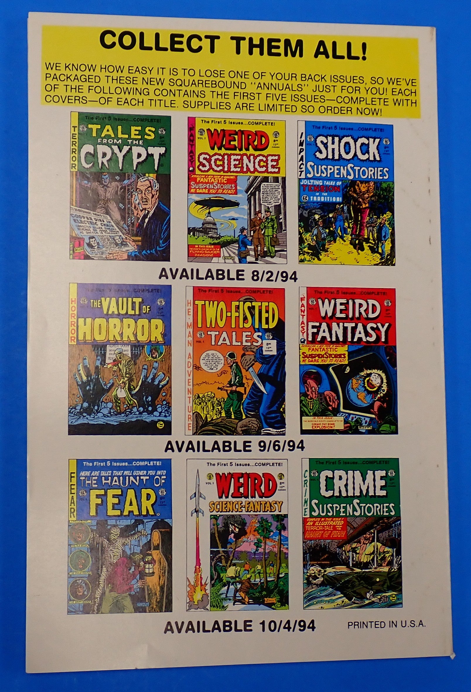 Weird Science-Fantasy TPB [Pre-Owned]