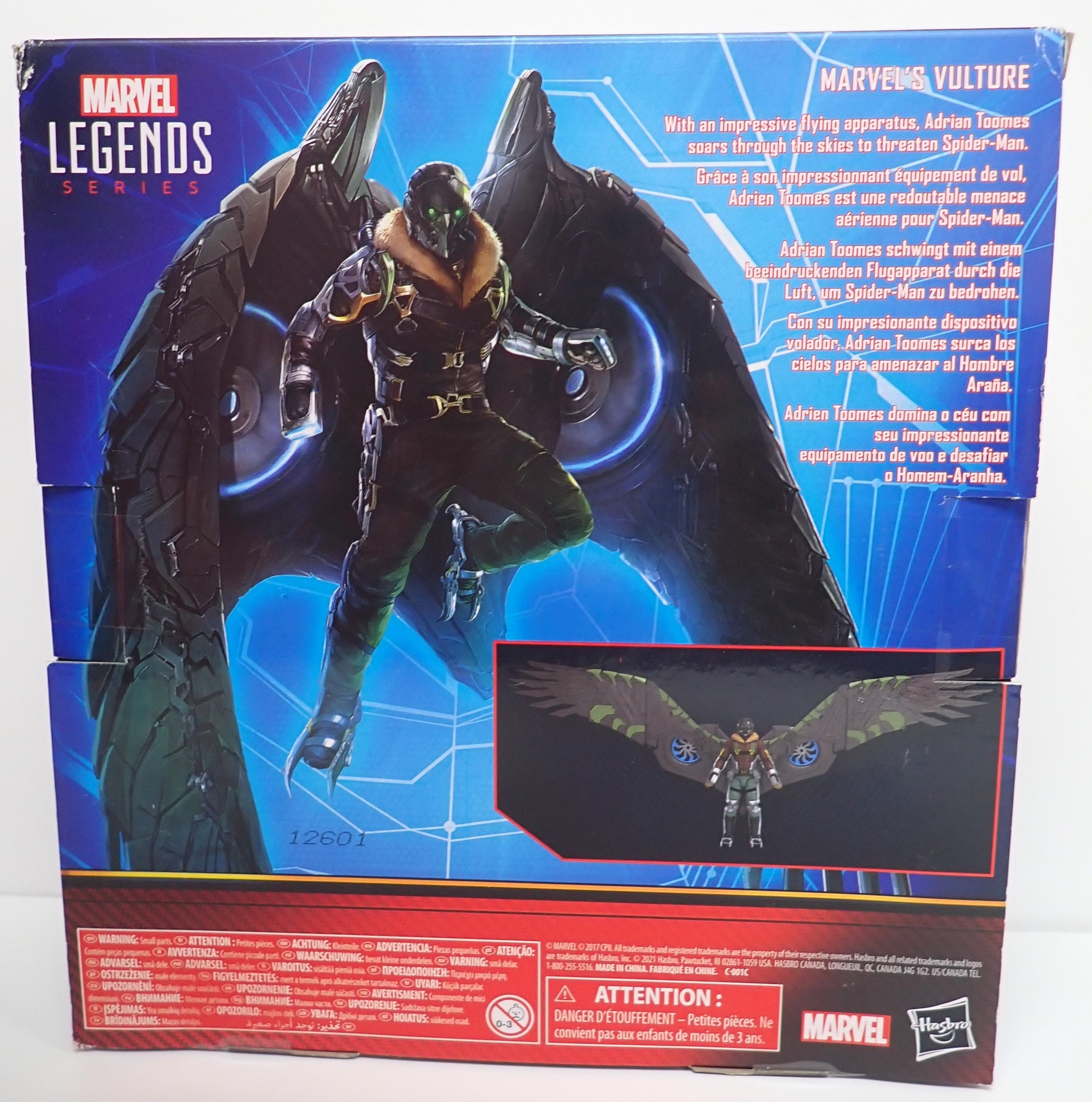 The Vulture: Spiderman Homecoming Marvel Legends