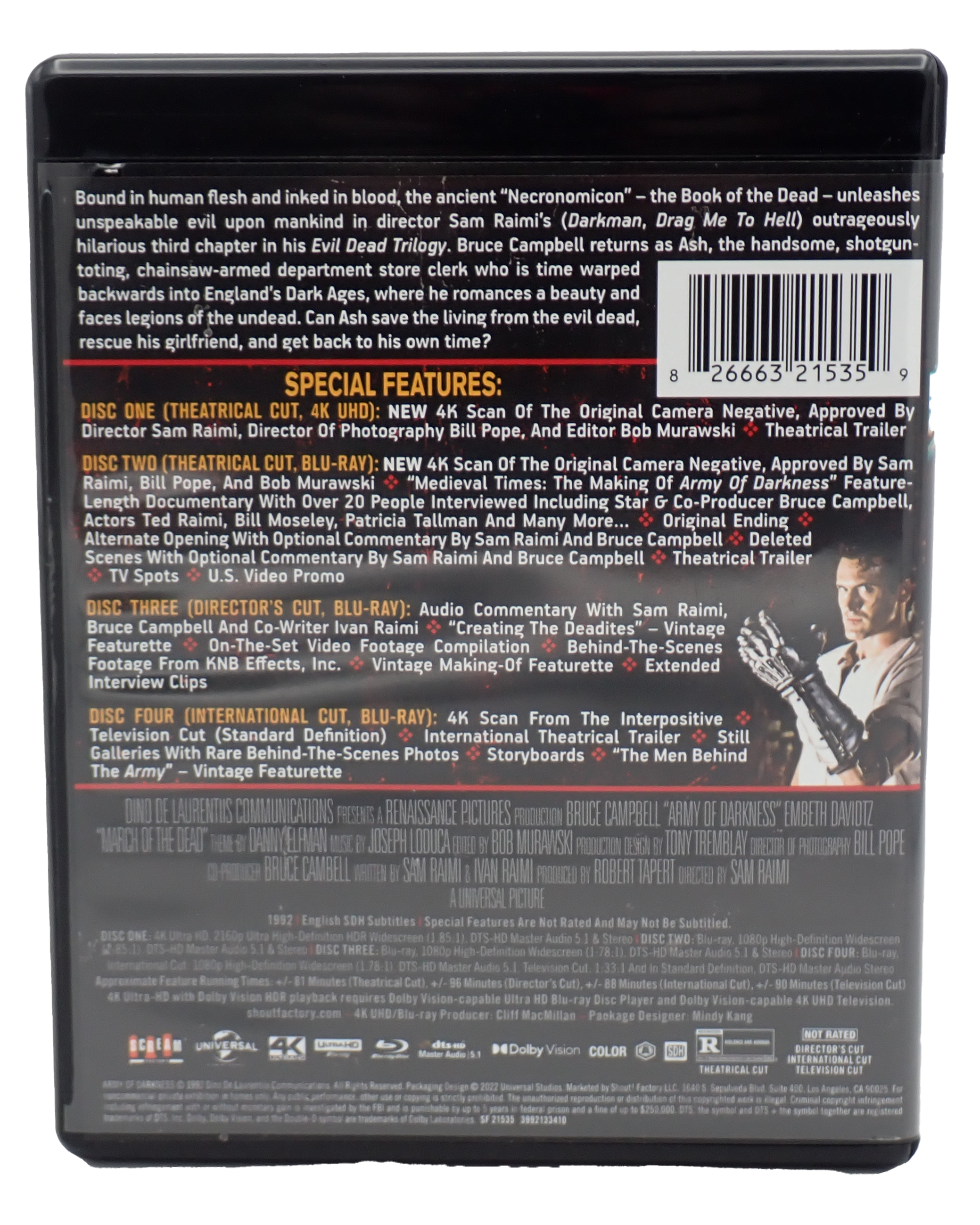 Army of Darkness [Collector's Edition] - Blu-ray