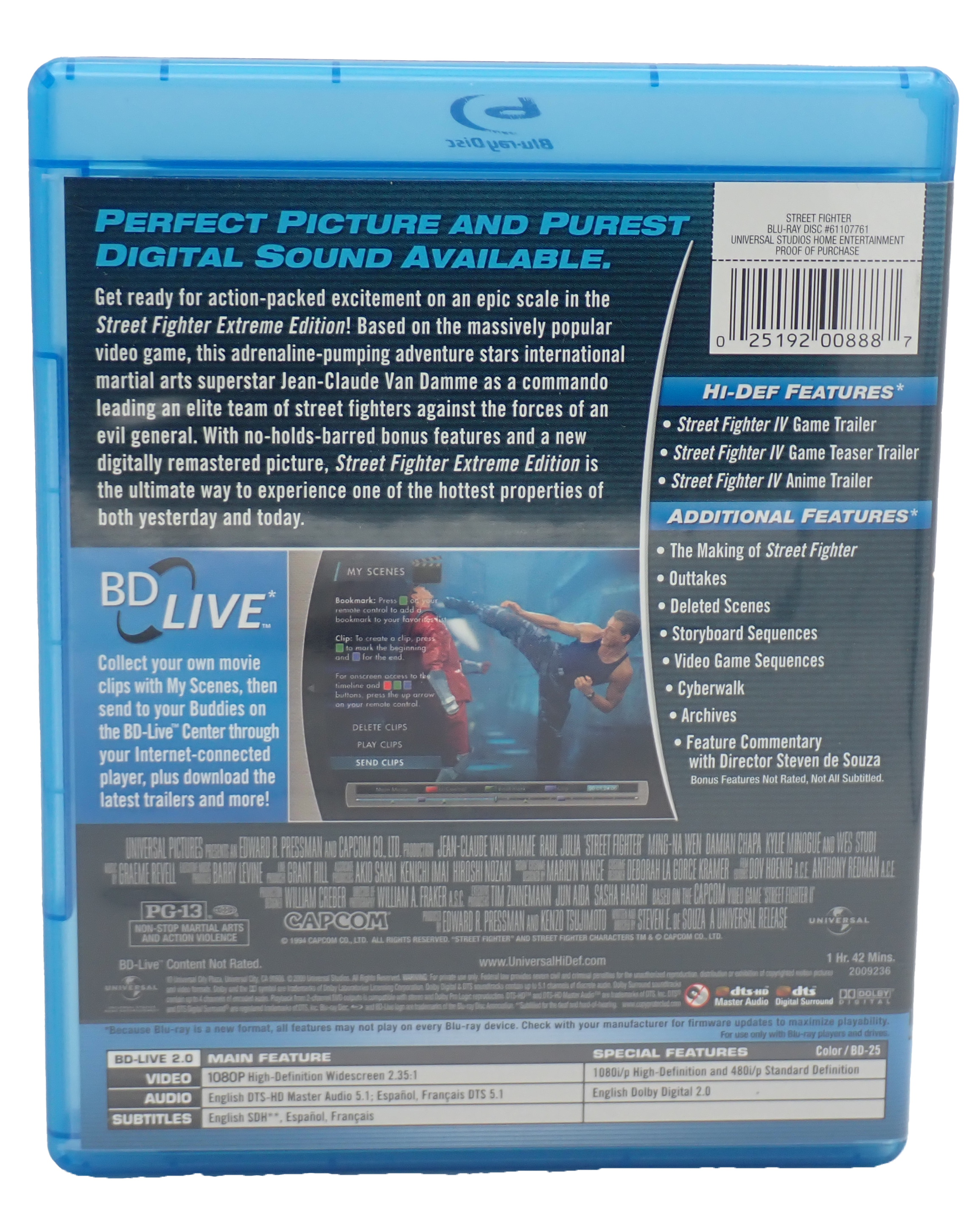 Street Fighter (1994) [Extreme Edition] - Blu-ray