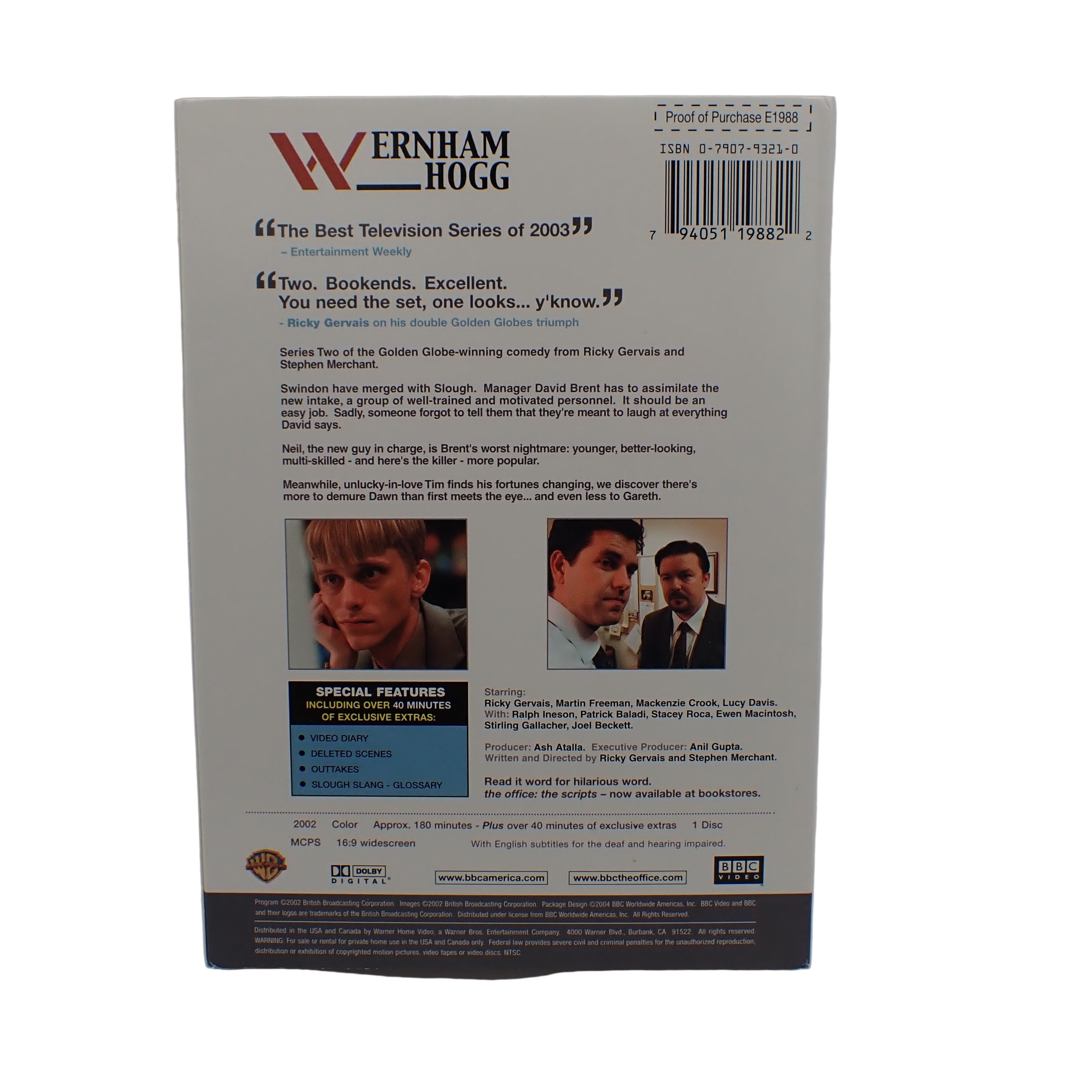 the office [the complete second series] (Sealed DVD)