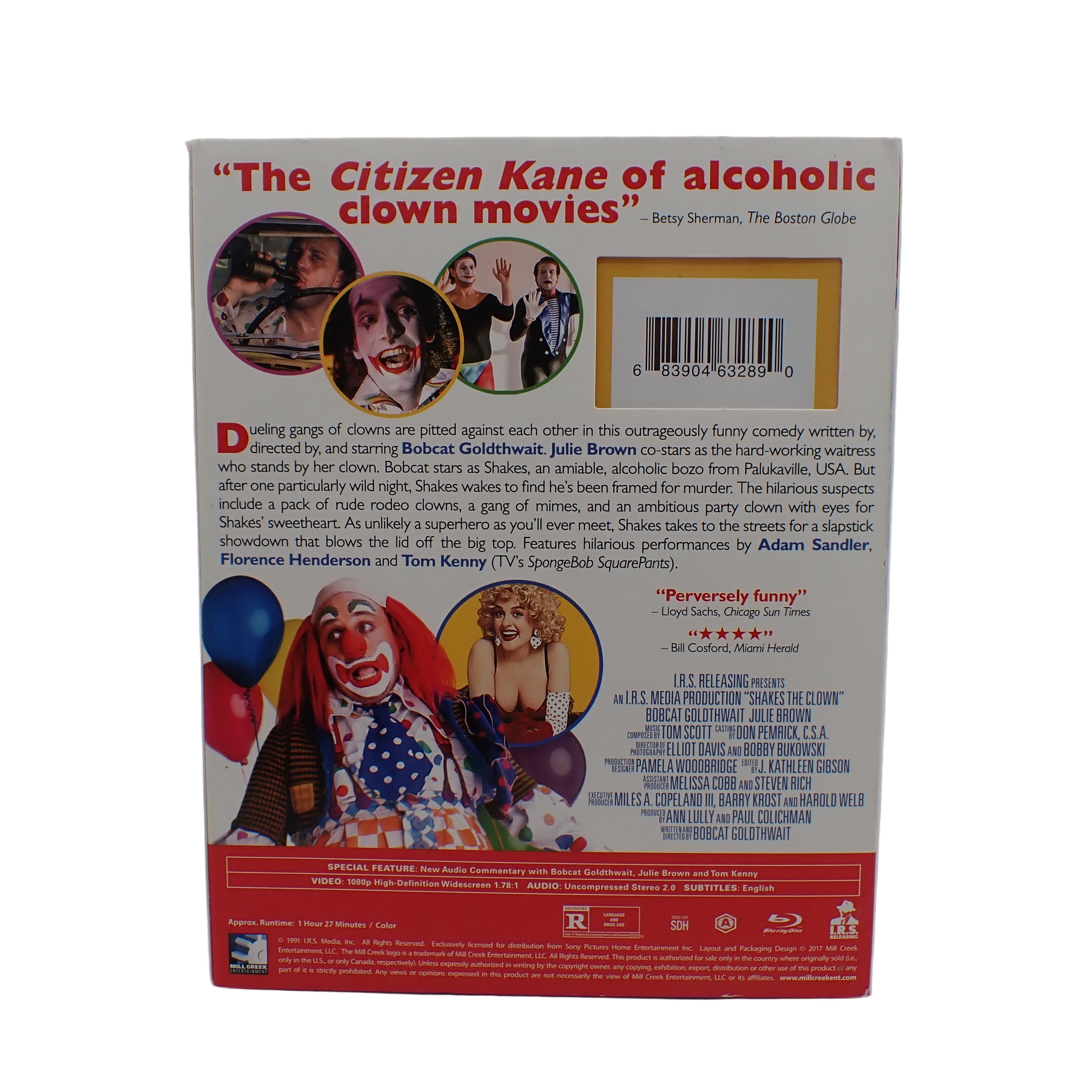 Shakes the Clown (Blu-Ray) w/Slip