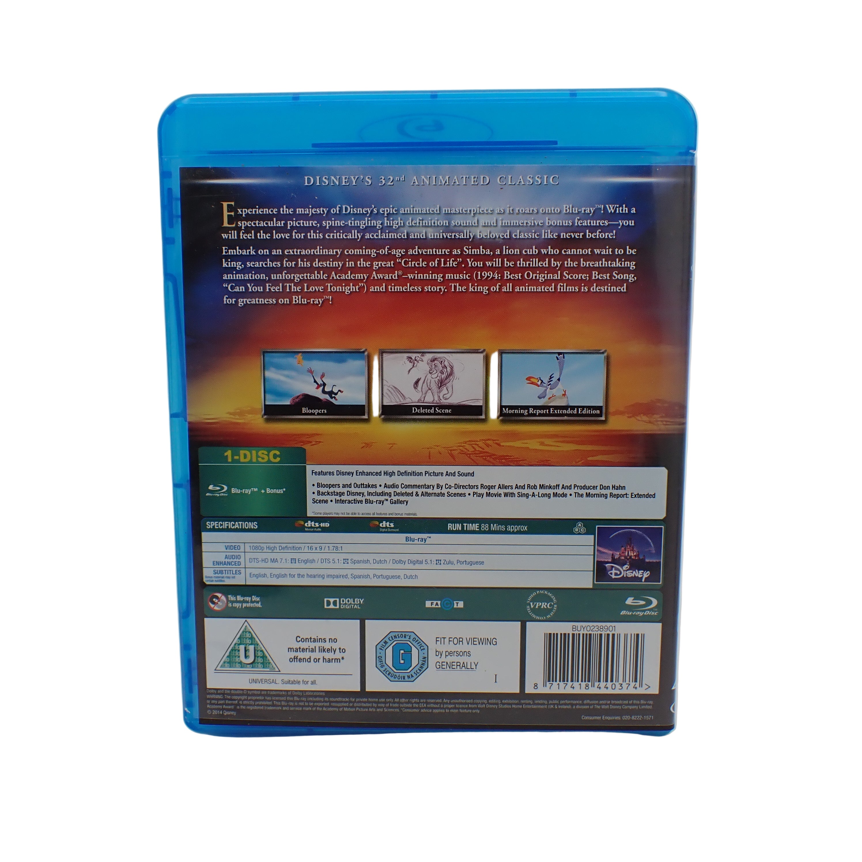 The Lion King (Blu-Ray)