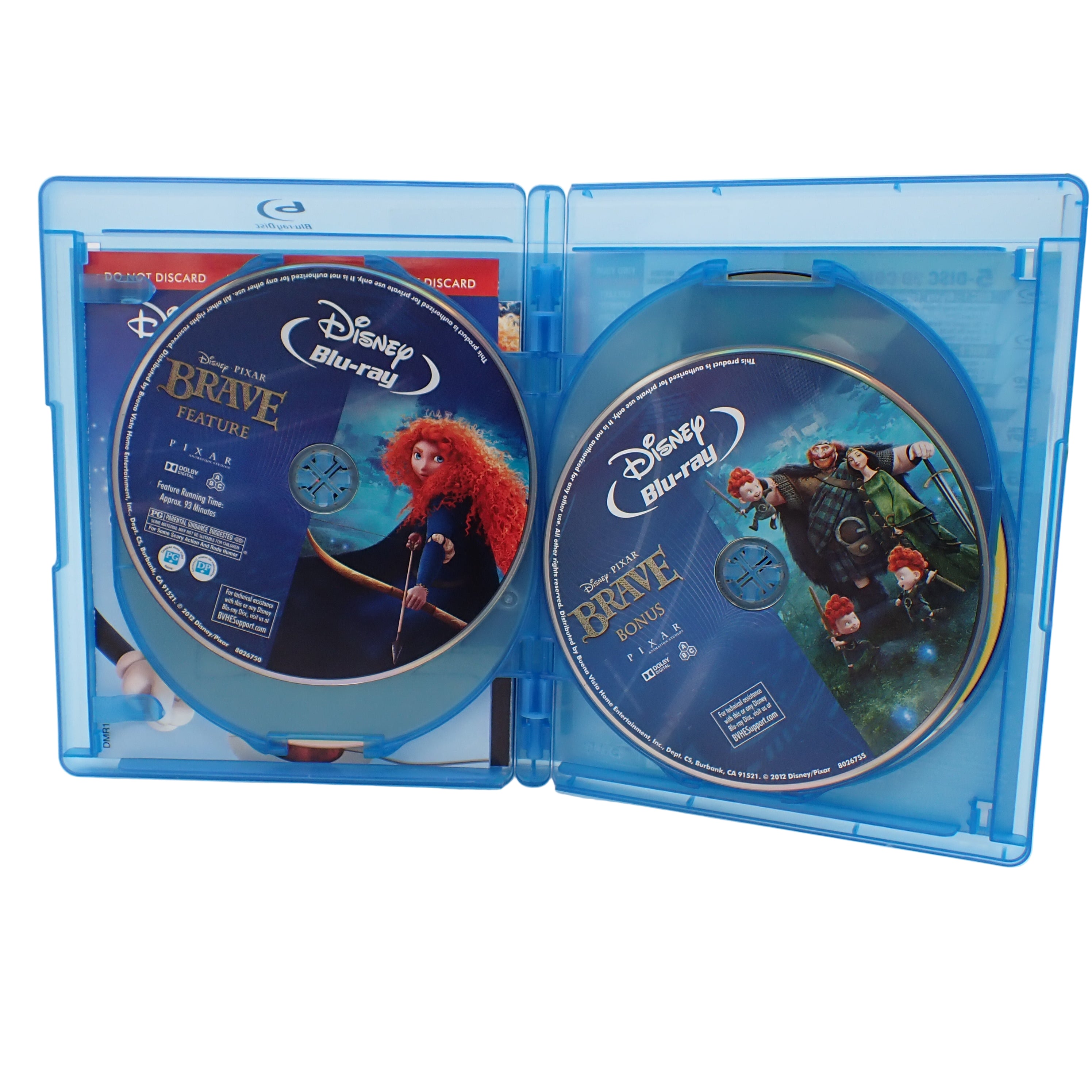 Disney's Brave (Blu-Ray 3D+Blu-Ray+DVD)