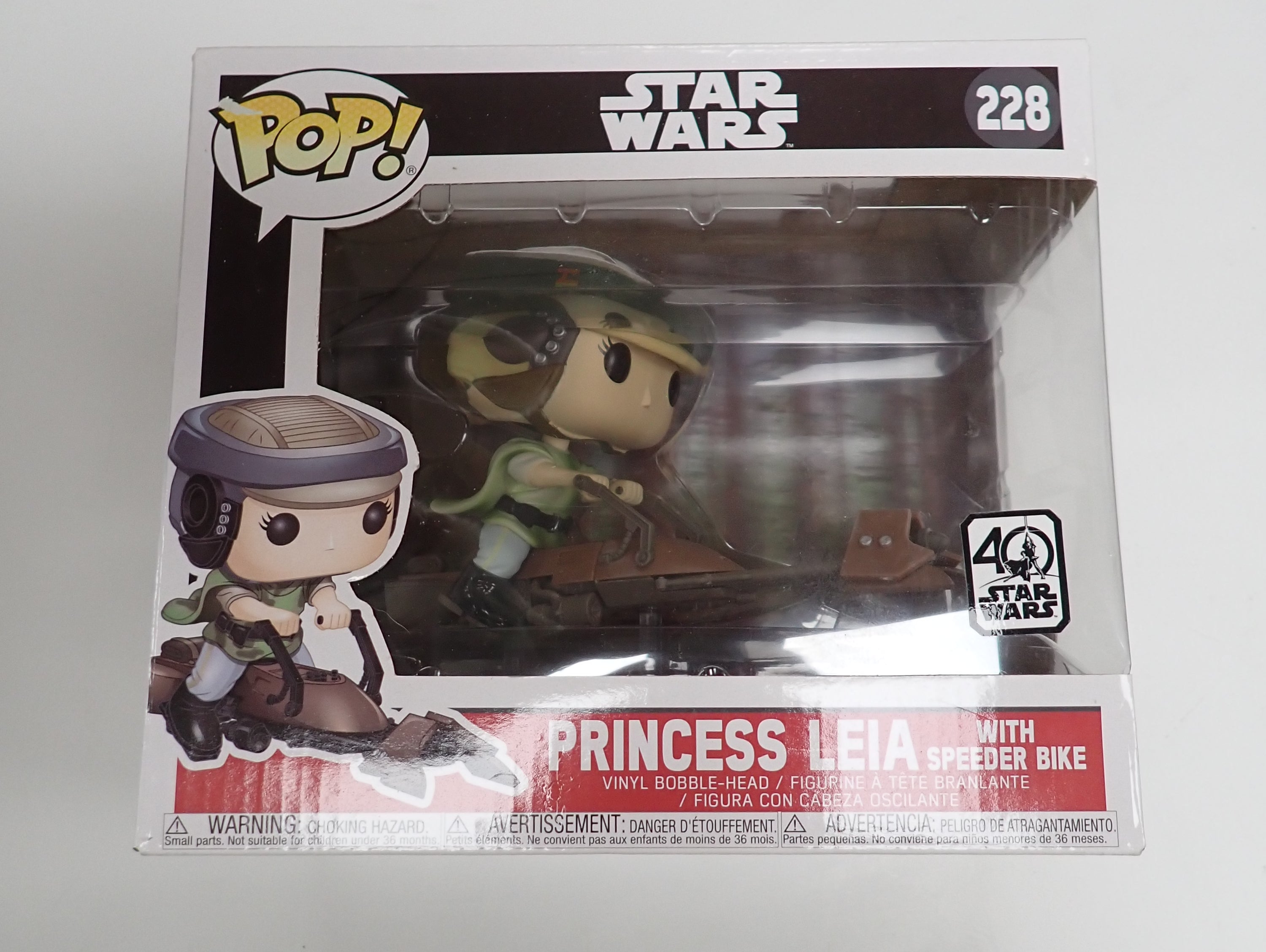 Princess Leia with Speeder Bike - POP! #228