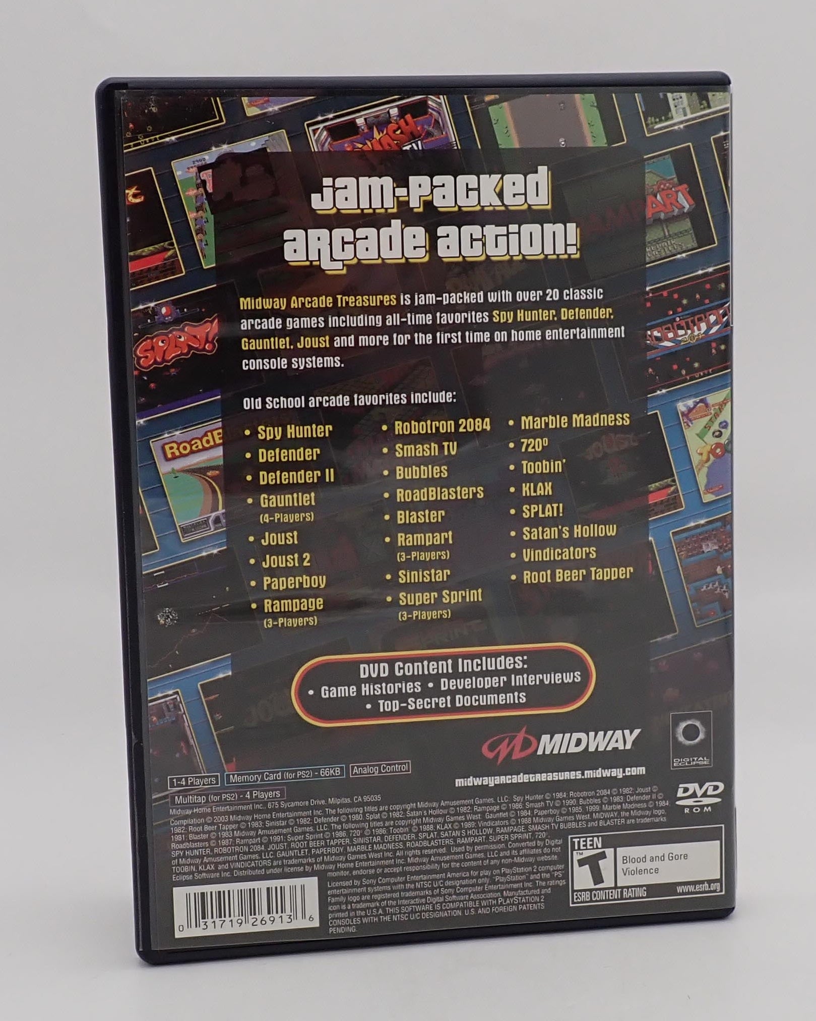 Midway Arcade Treasure - PS2