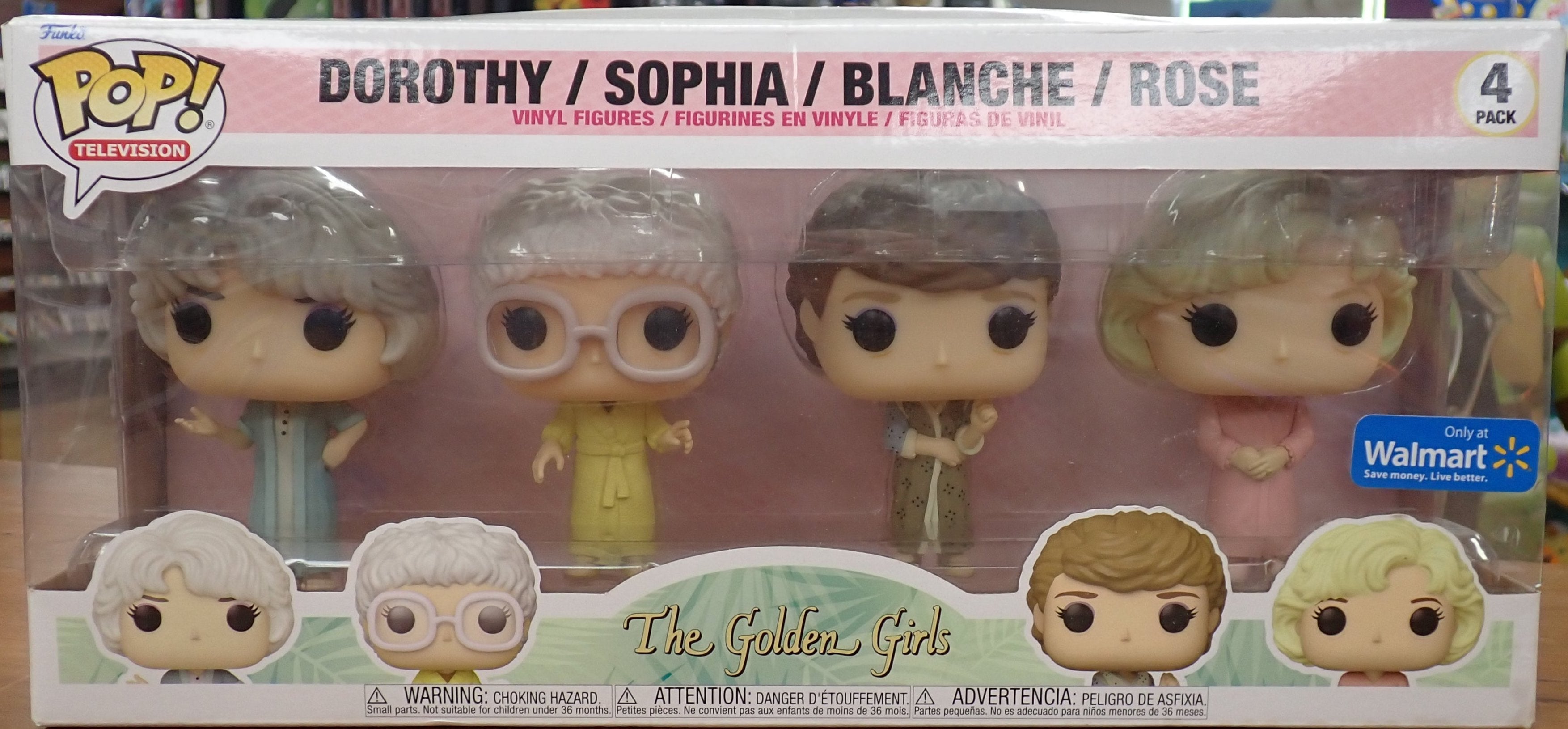 The Golden Girls - POP! 4-Pack