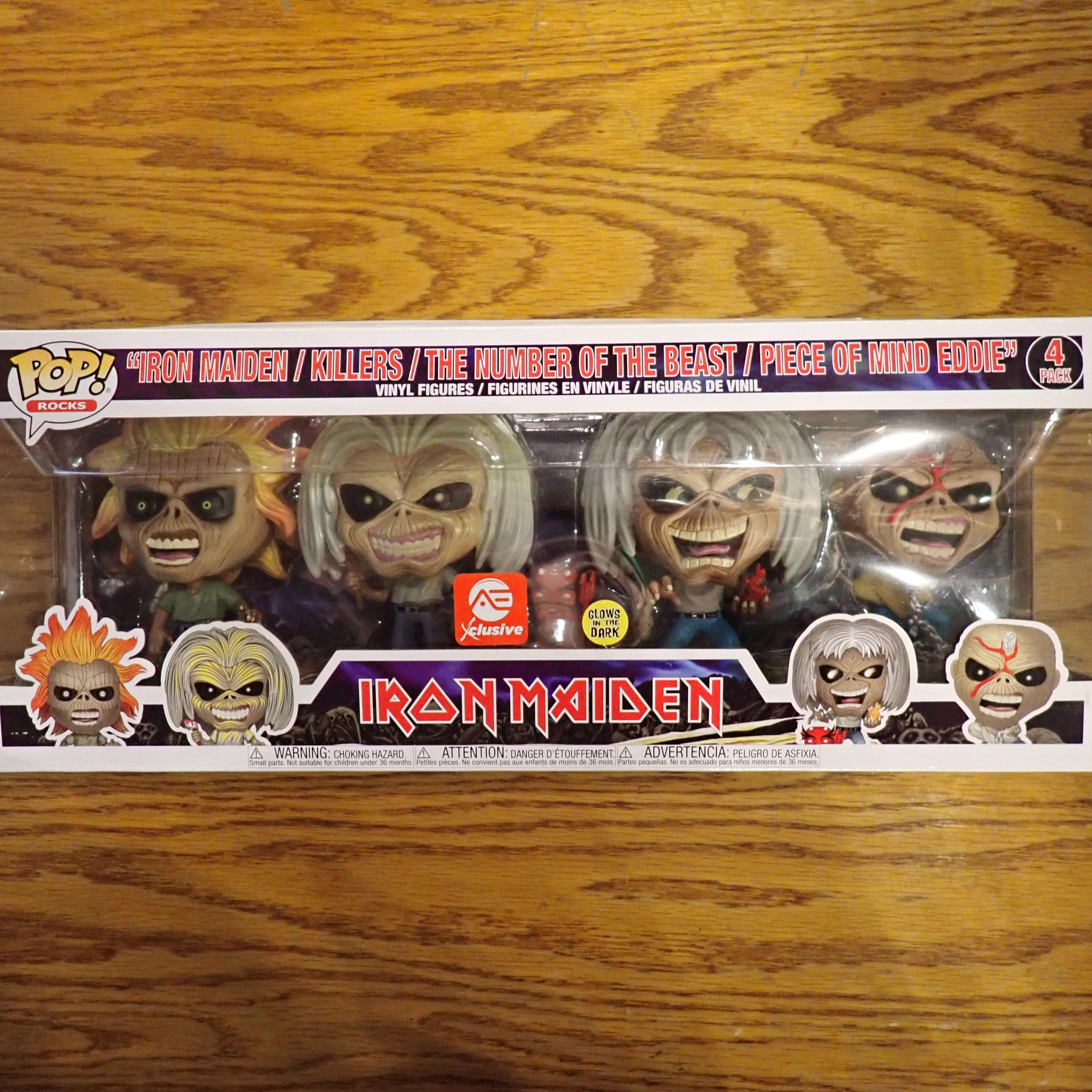 Iron Maiden - POP! 4 Pack