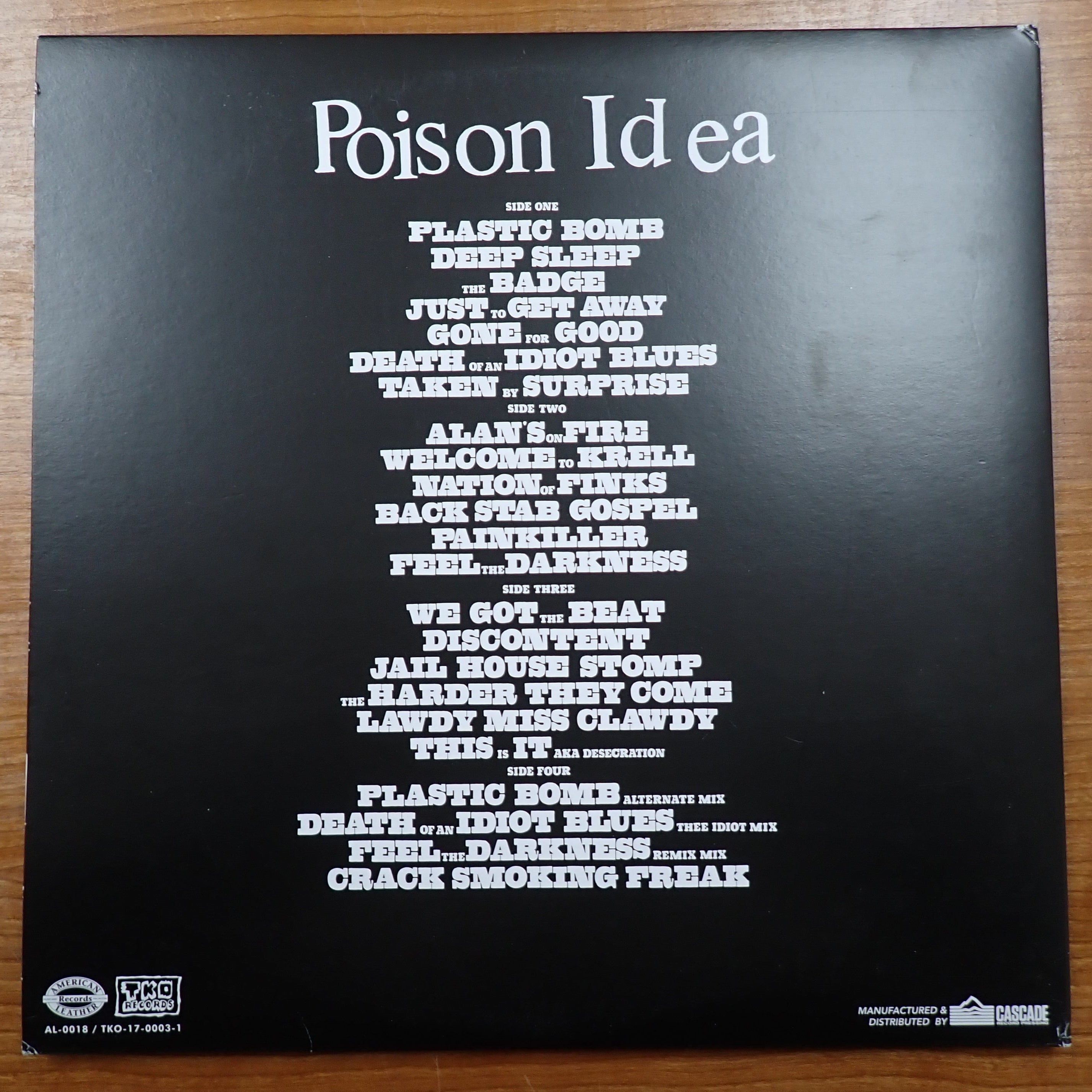 Poison Idea - Feel The Darkness