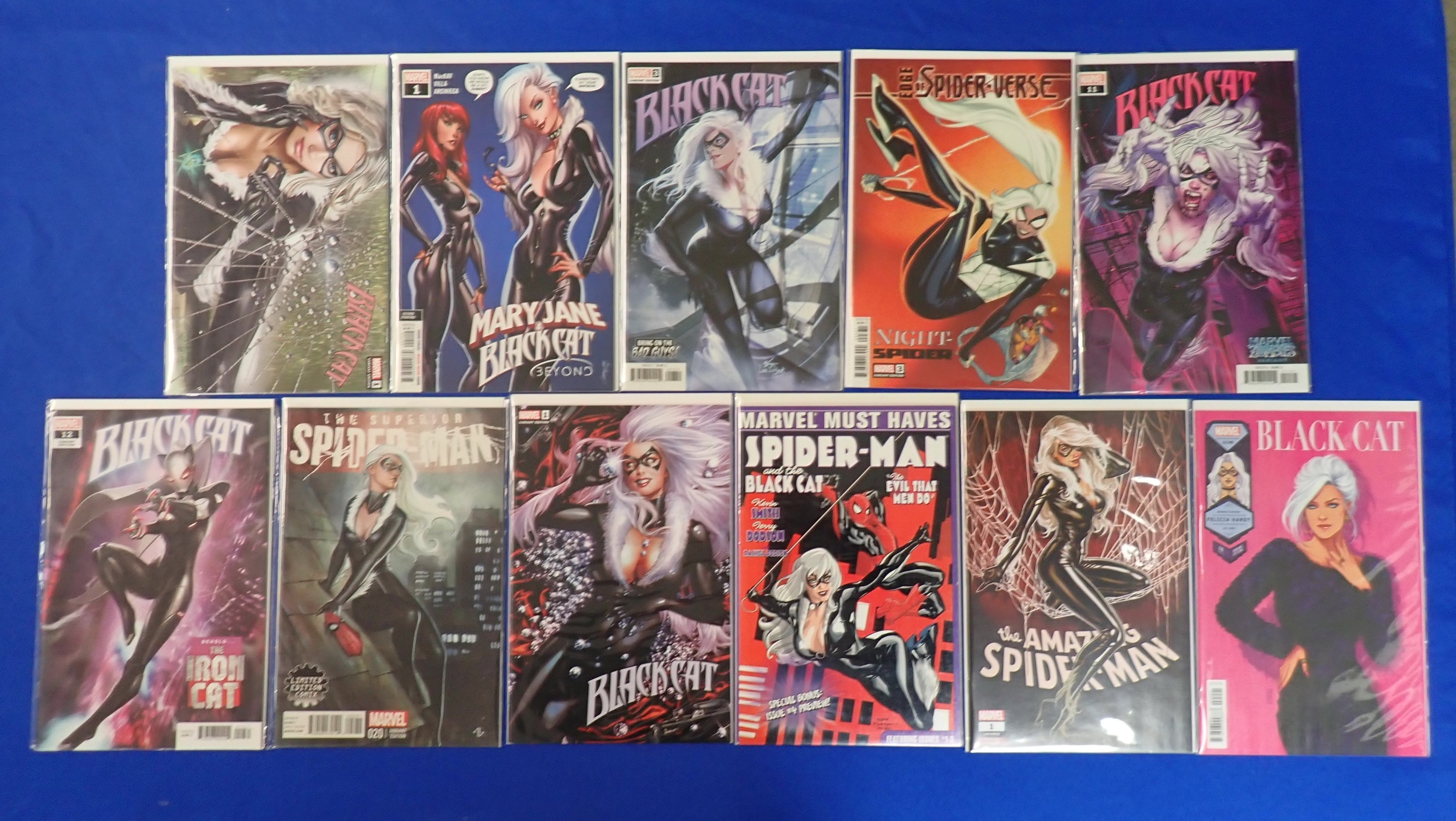 Black Cat Variant lot of 11 Issues