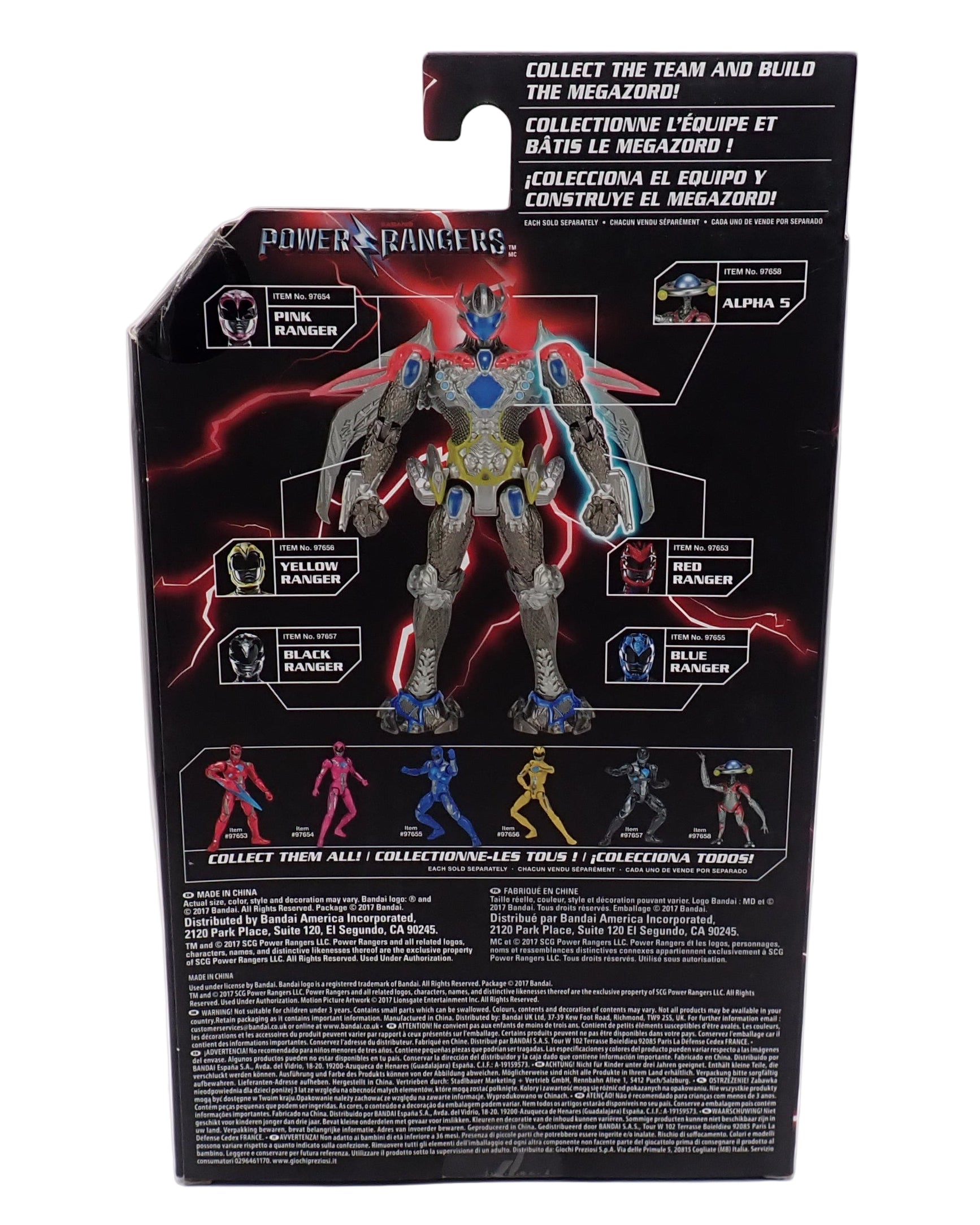 Red Ranger - Power Rangers Build A Megazord Figure