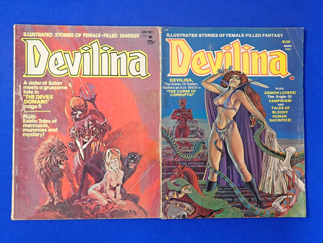 Devilina #1 and #2 (1975)