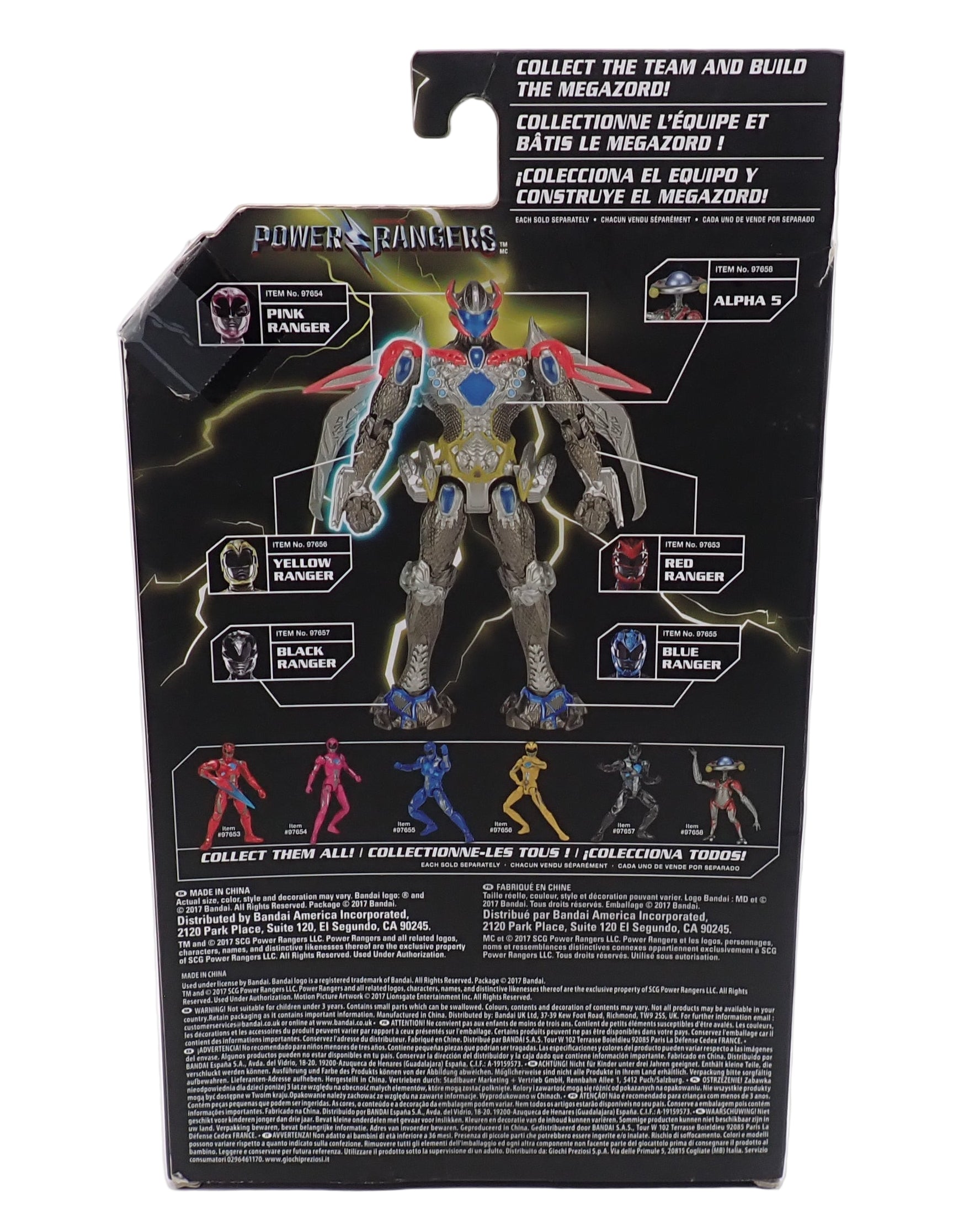 Yellow Ranger - Power Rangers Build A Megazord Figure