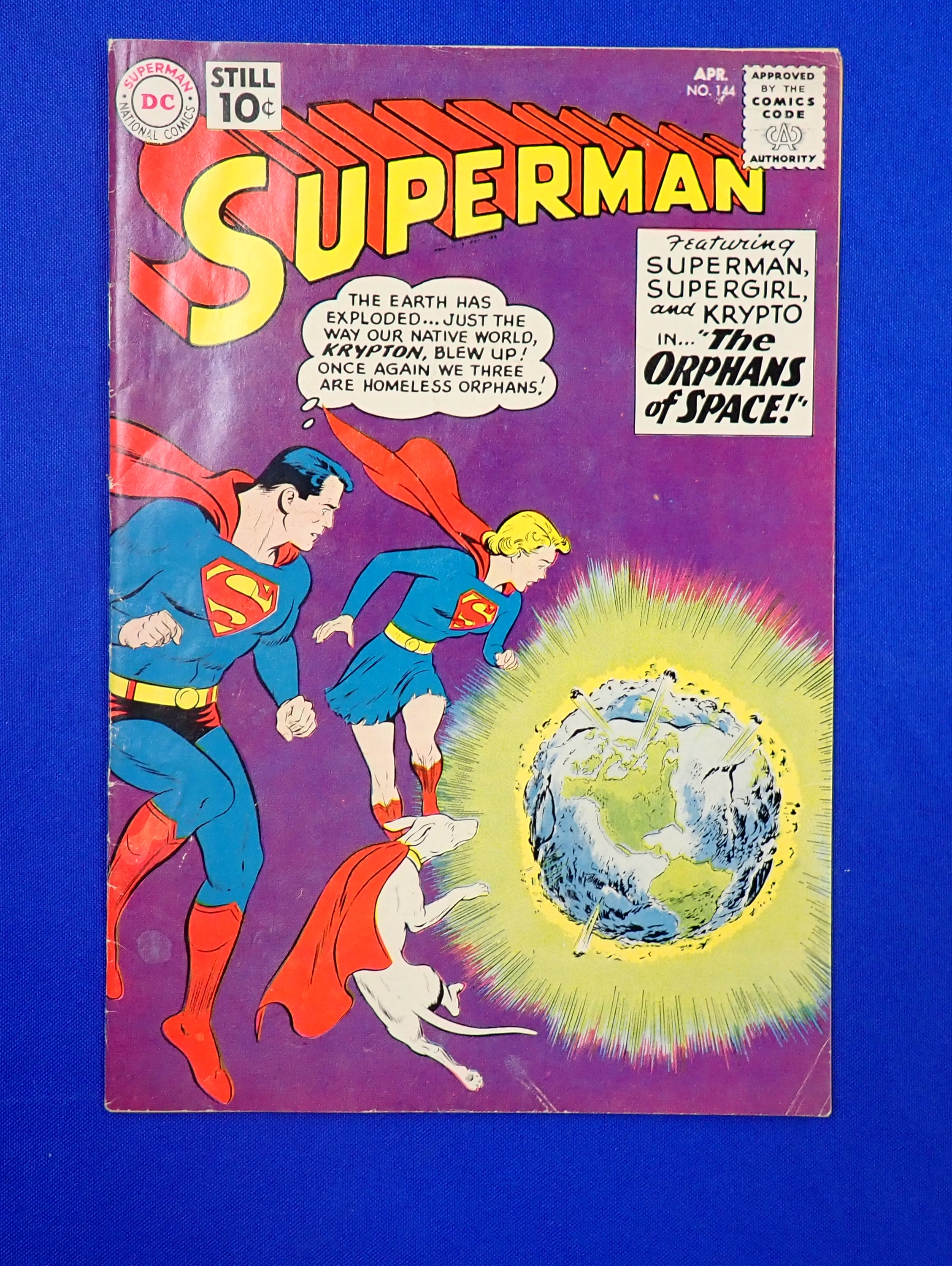 Superman #144 (1961) - VG/4.0-4.5
