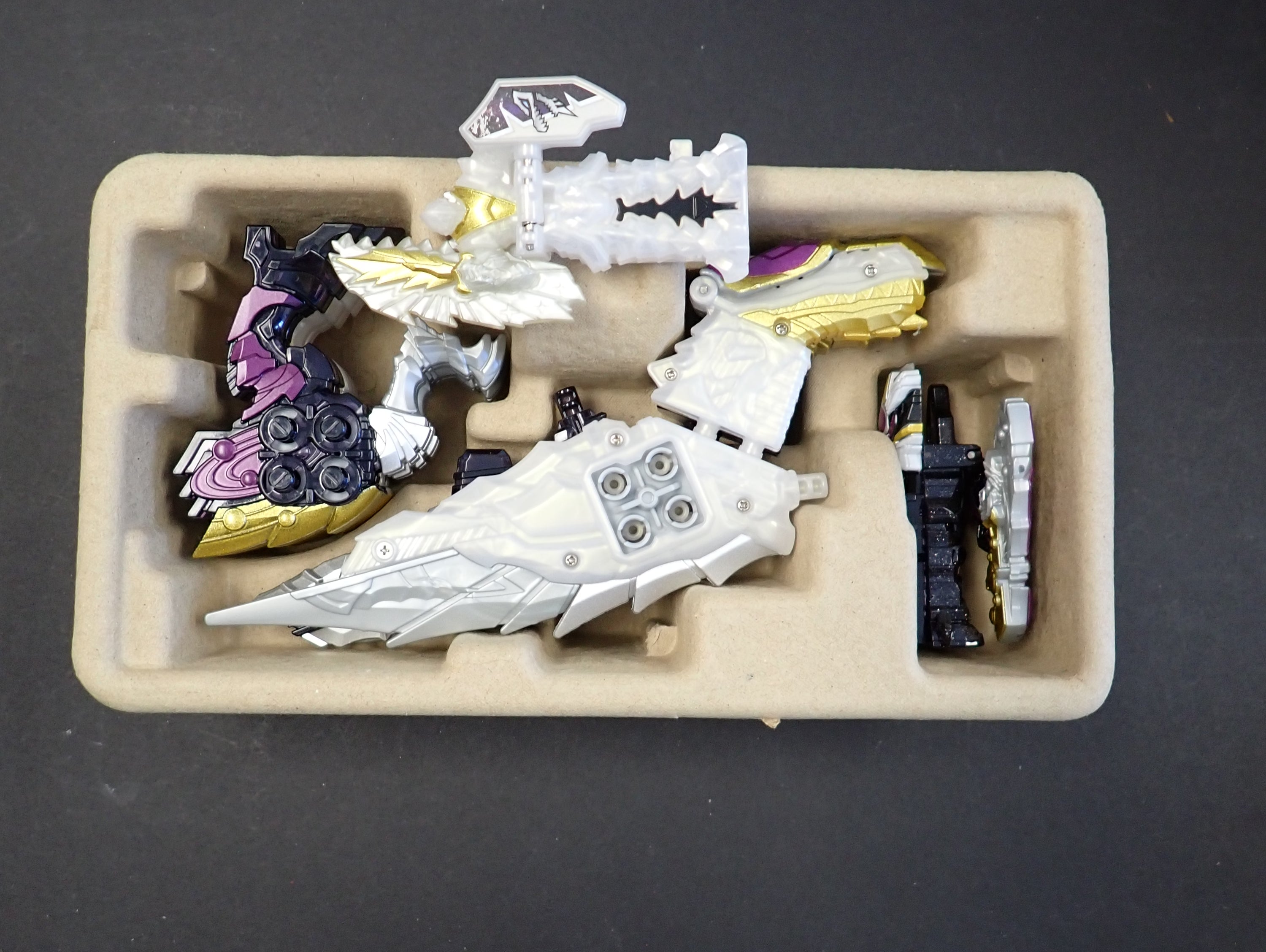 Bandai: Power Rangers Dino Supercharge - Shine & Shadow Raptor Zords