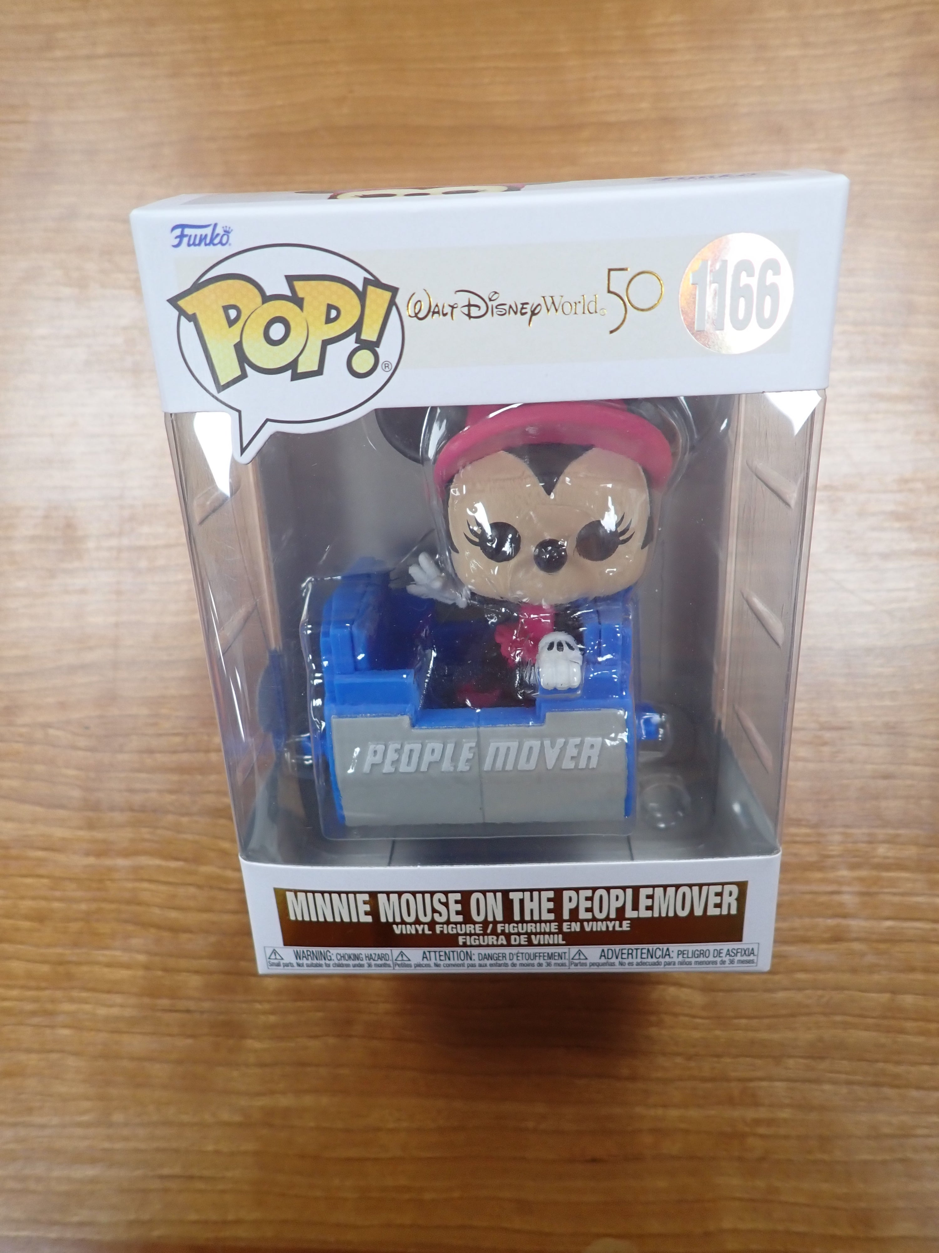 Minnie Mouse on the Peoplemover - POP! #1166