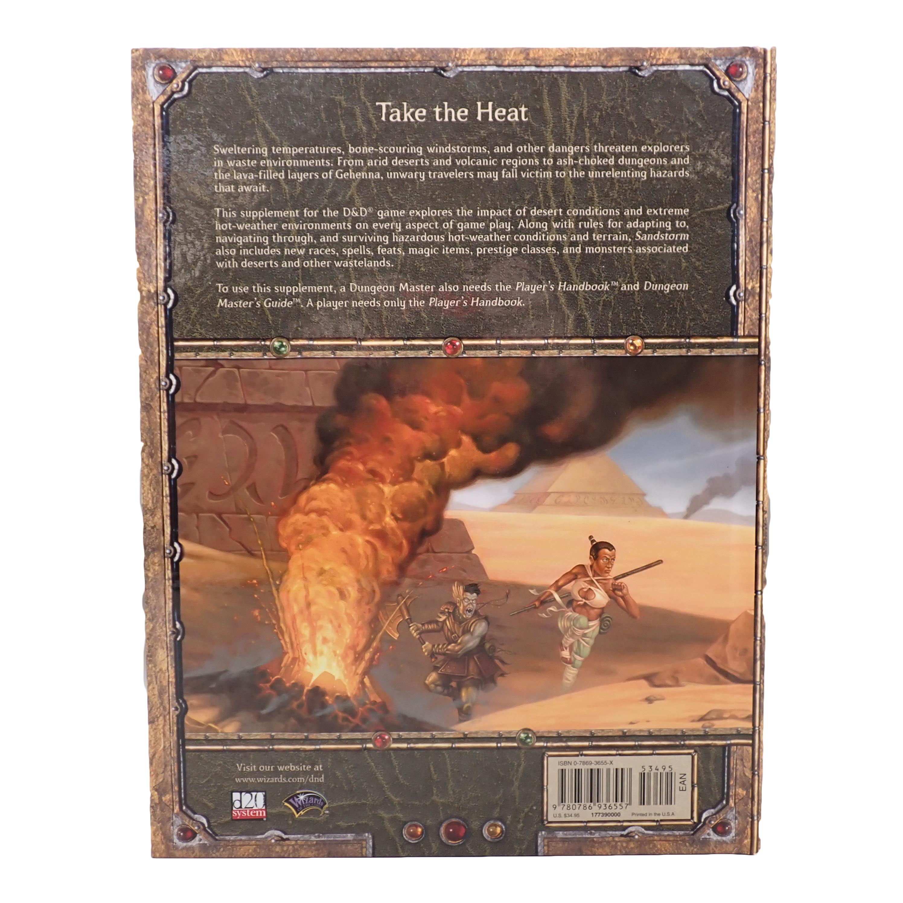 Sandstorm: Mastering the Perils of Fire and Sand - D&D 3.5 [Pre-Owned]