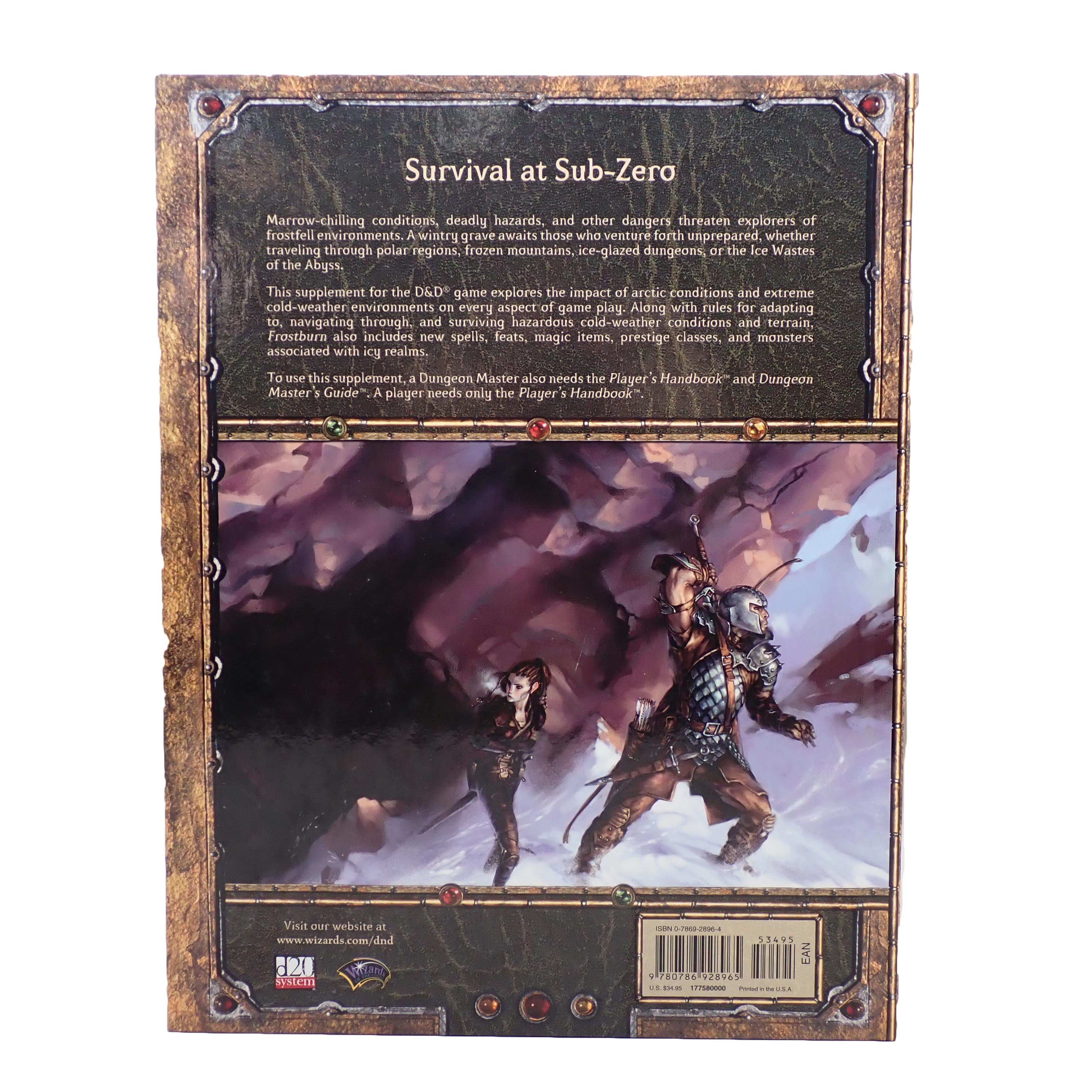 Frostburn: Mastering the Perils of Ice and Snow - D&D 3.5 [Pre-Owned]