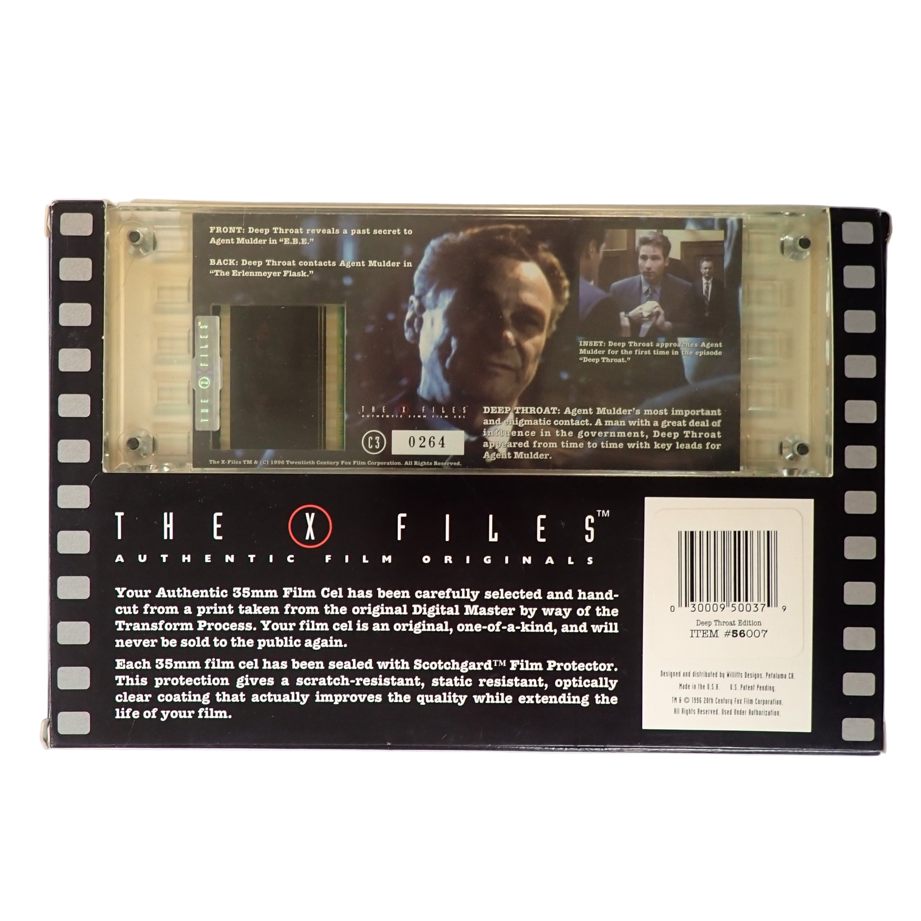 Deep Throat - The X Files Authentic 35mm Film Cels