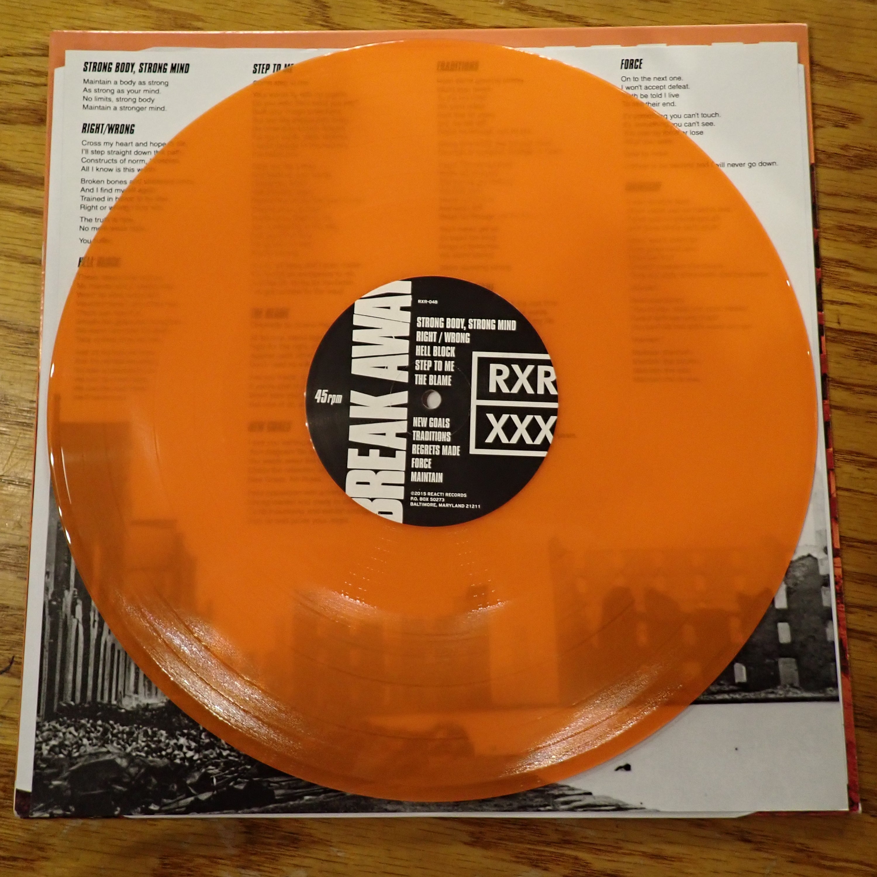 Break Away - Face Aggression