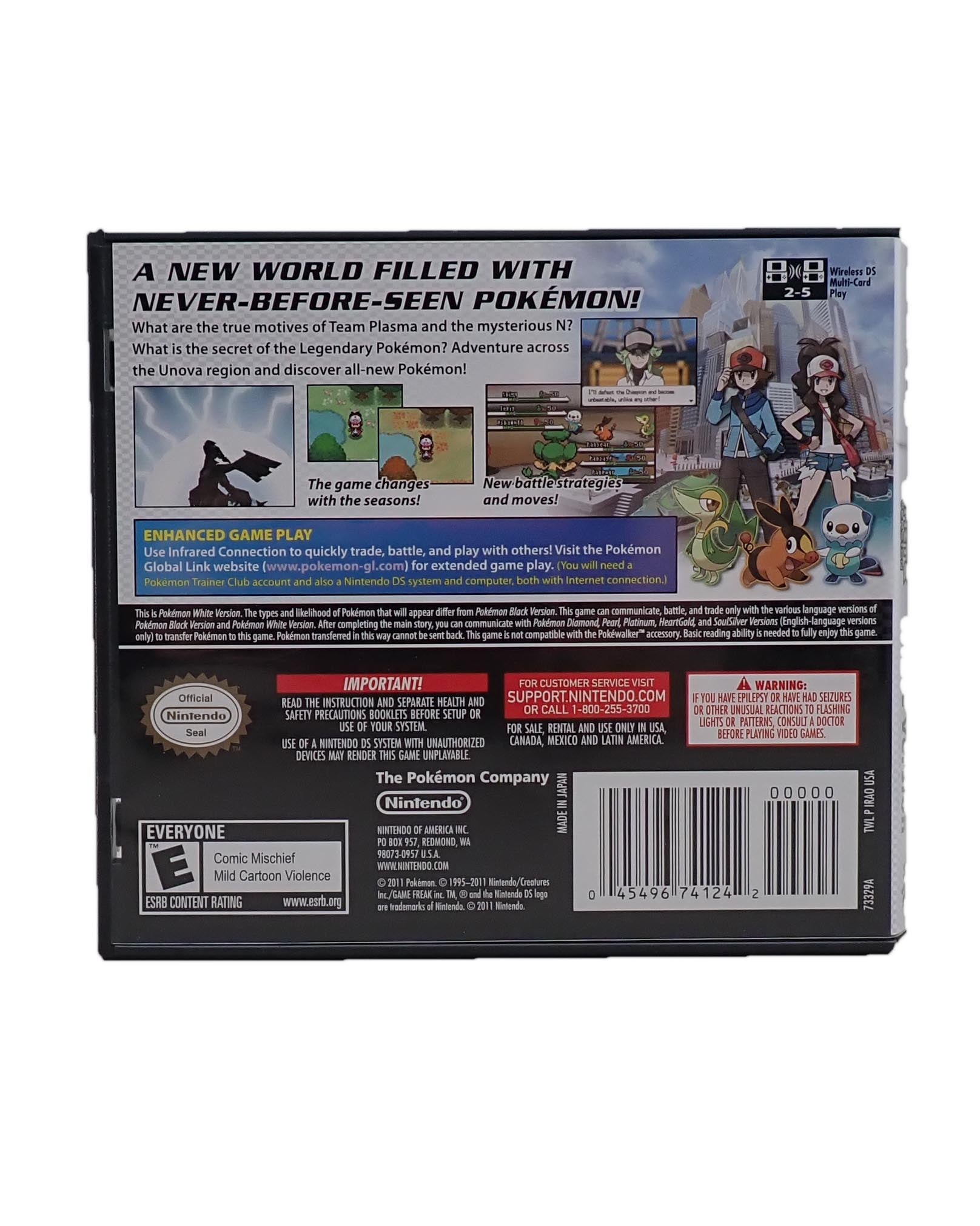 Pokemon White Version - DS