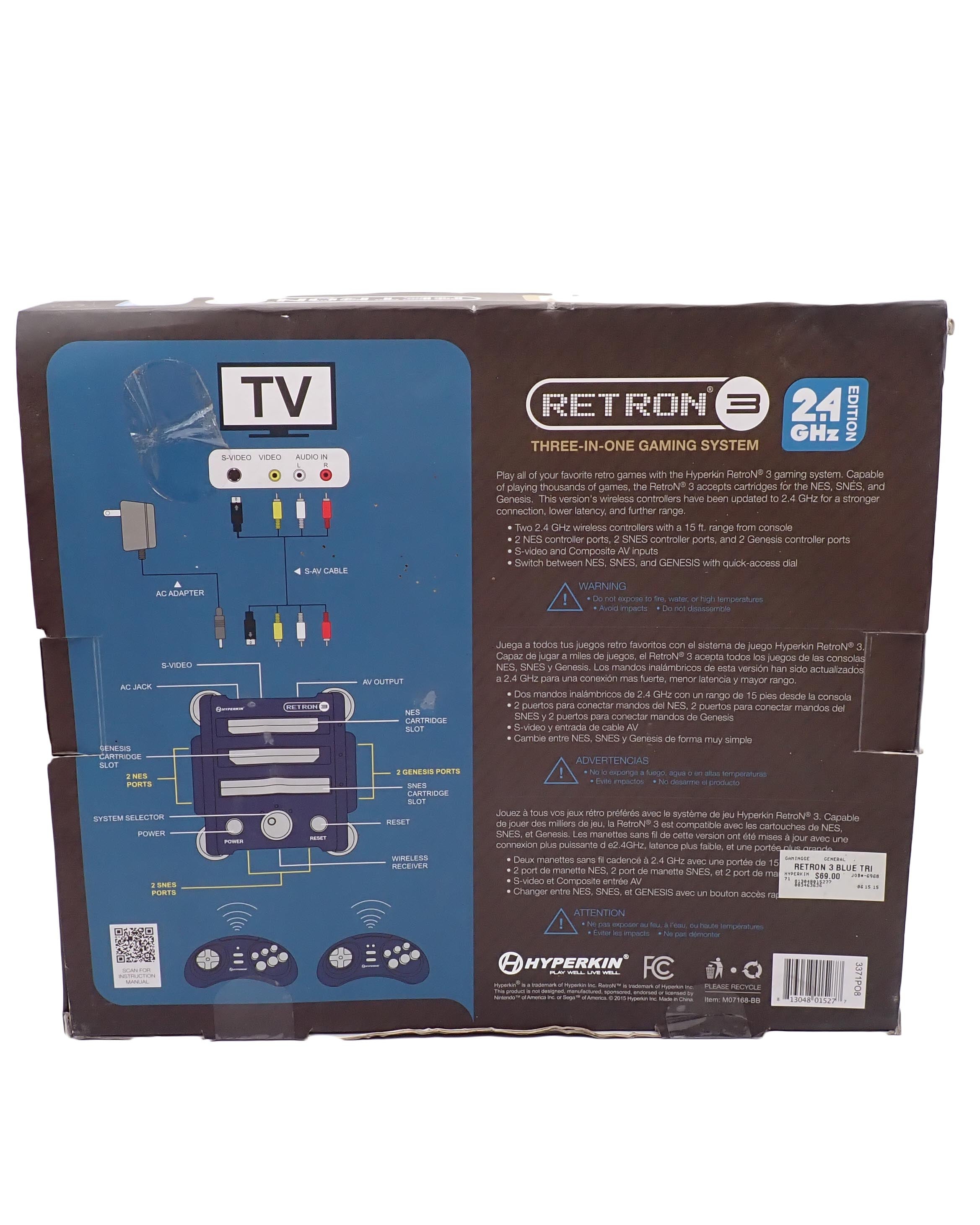 Retron 3 Console - Blue