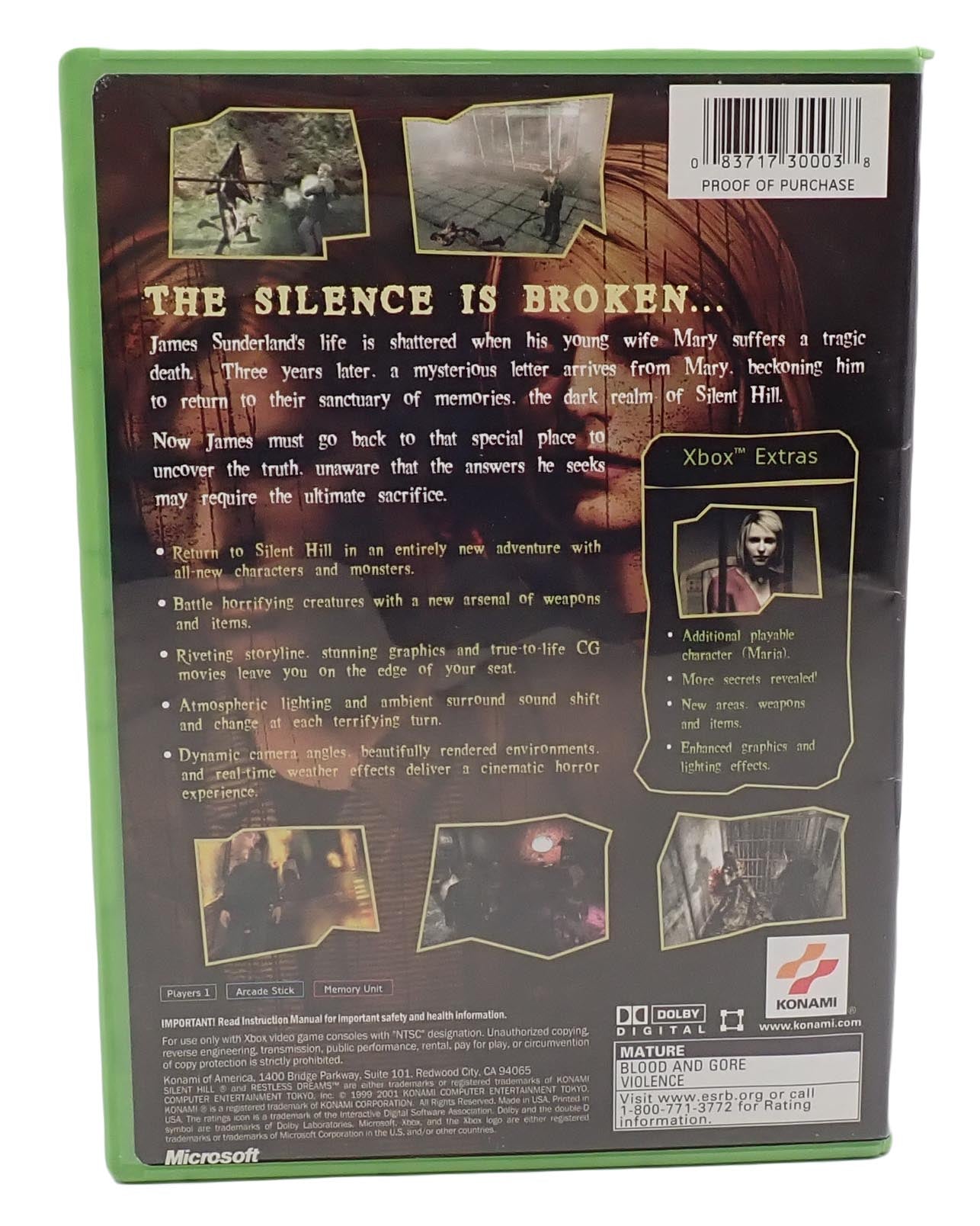 Silent Hill 2 Restless Dreams - Xbox