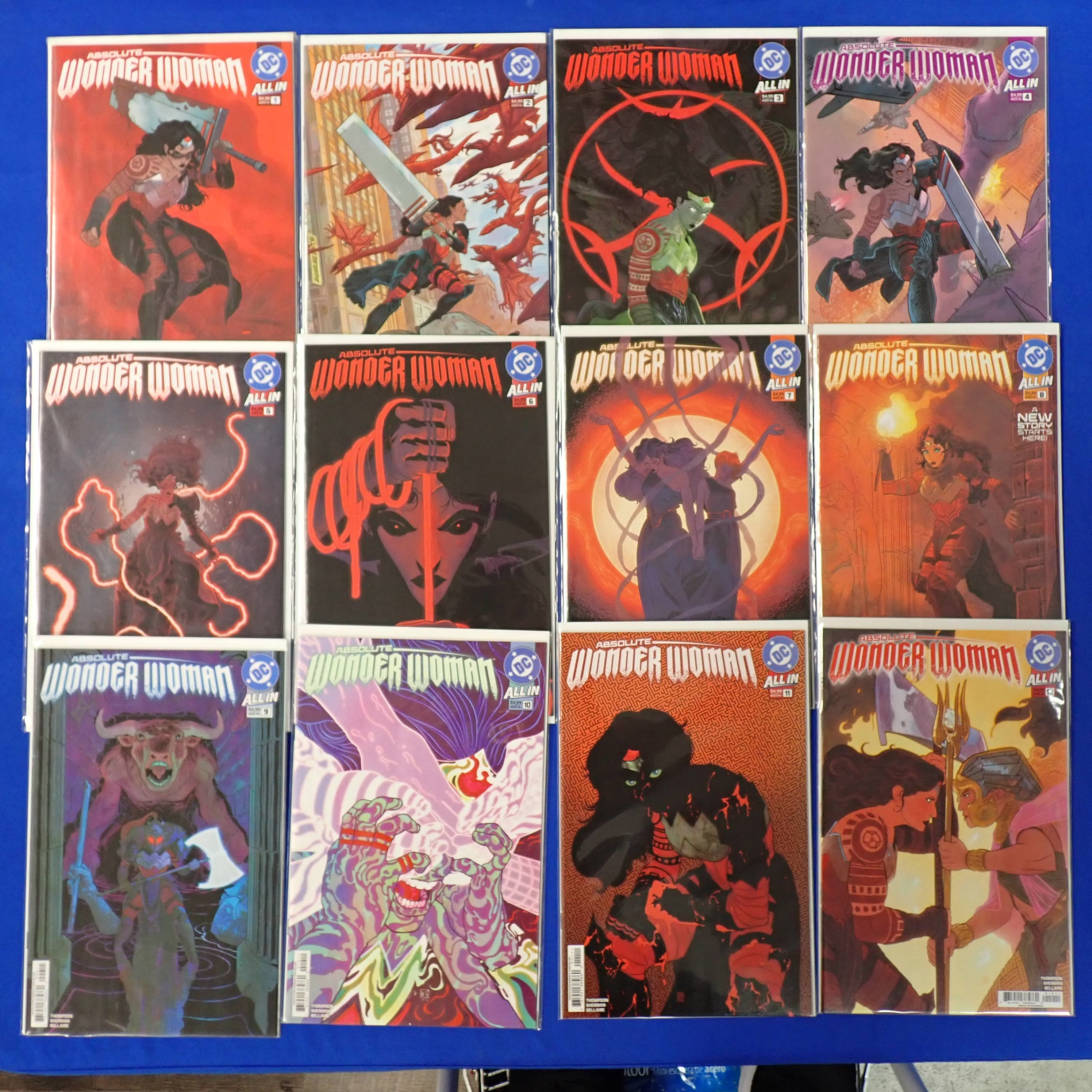 Absolute Wonder Woman Lot 1-12 - Various Printings See Description