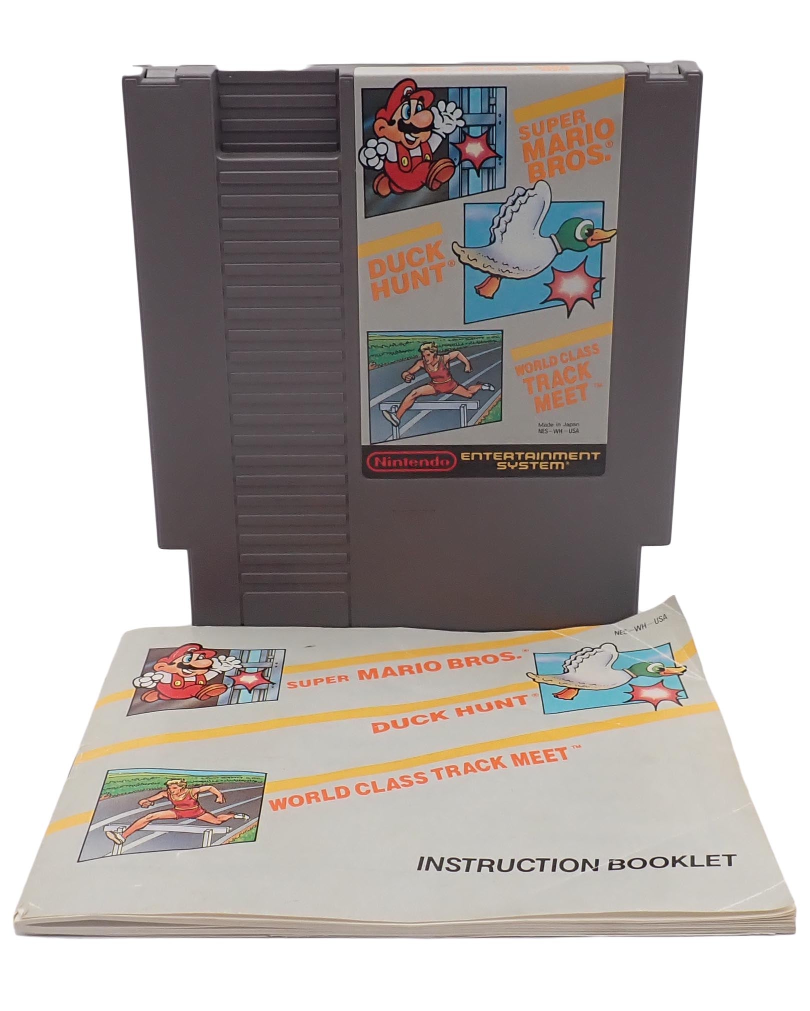 Super Mario Bros. / Duck Hunt / World Class Track Meet [Loose] - NES