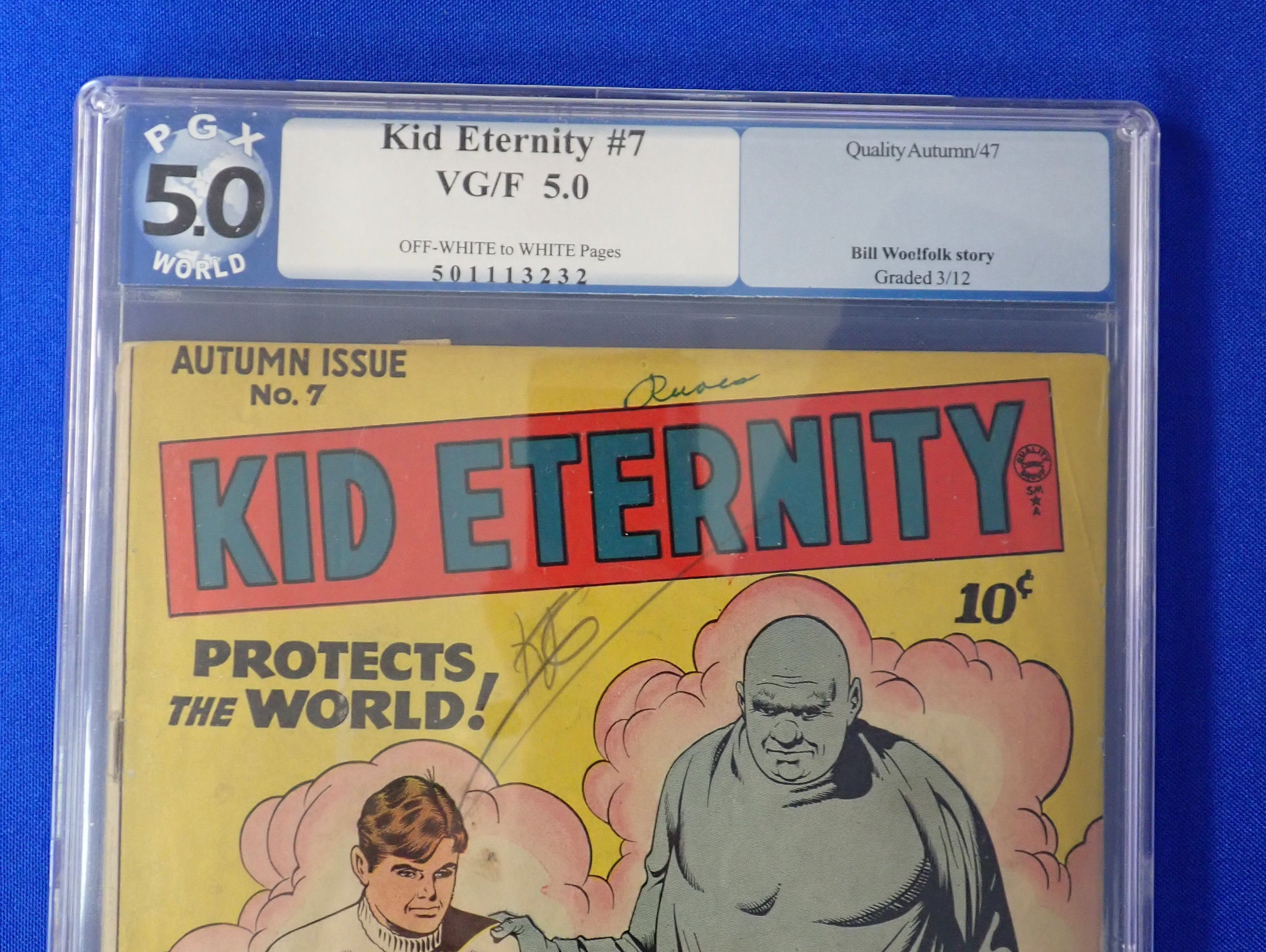 Kid Eternity #7 (1947) - PGX 5.0