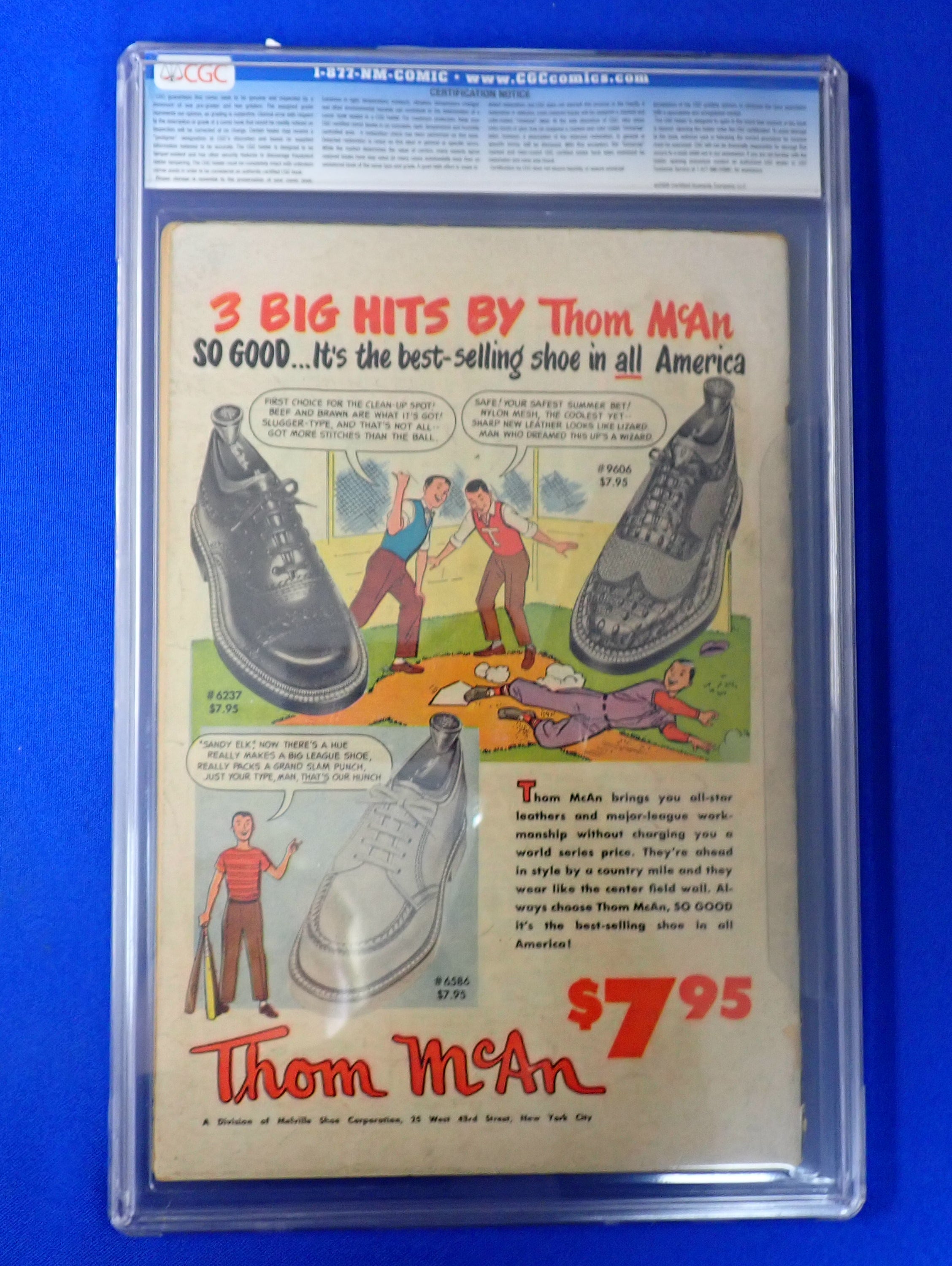 Action Comics #191 (1954) - CGC 1.0 - Old Case