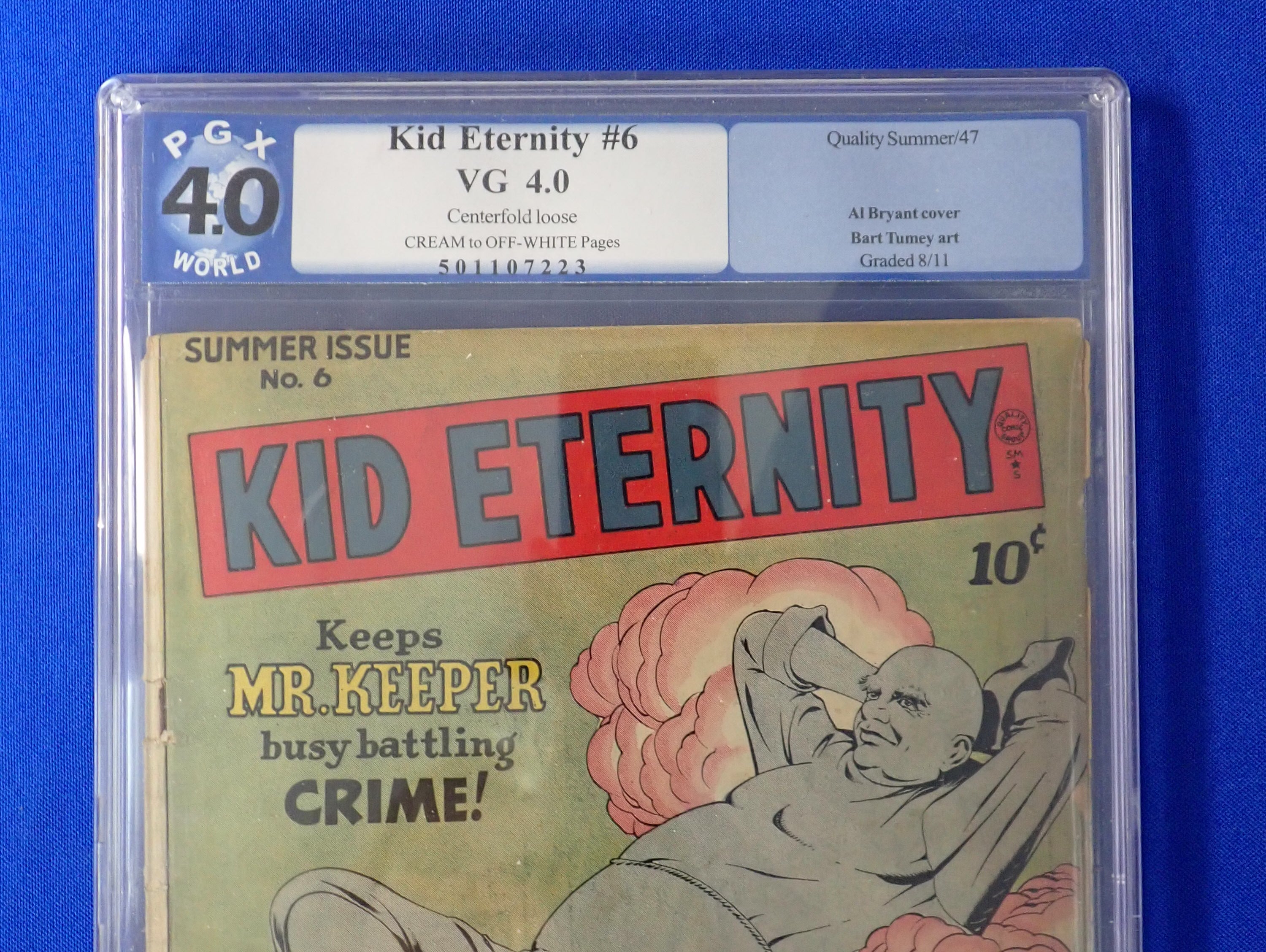 Kid Eternity #6 (1947) - PGX 4.0