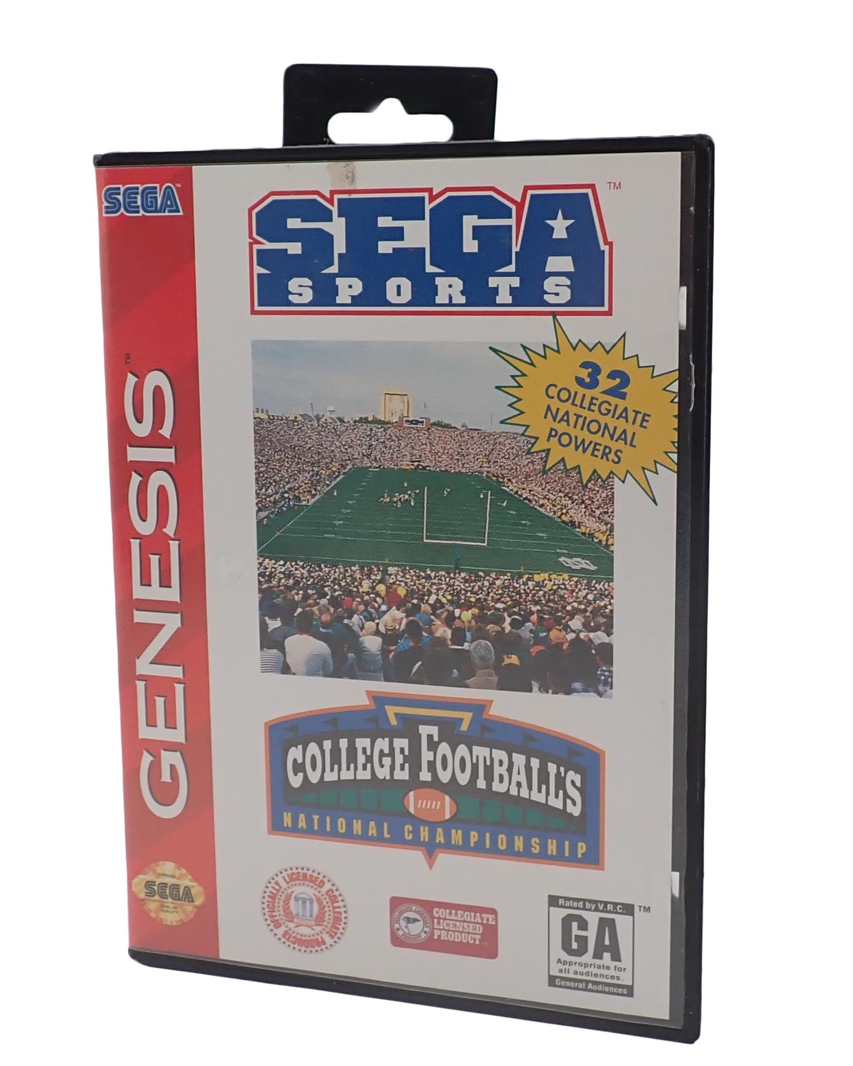 Sega Sports College Football's National Championship - Genesis