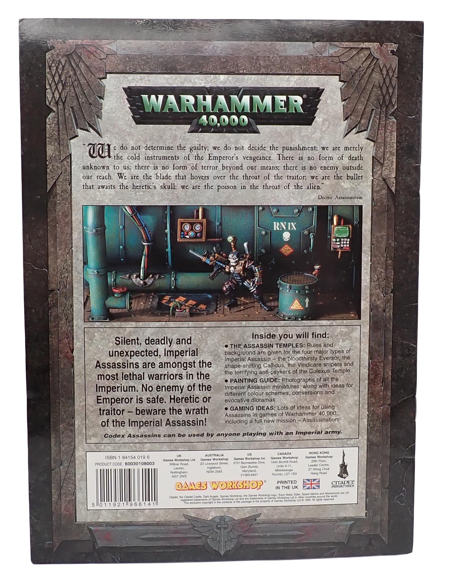 Warhammer 40,000: Assassins Codex Supplement (1999)