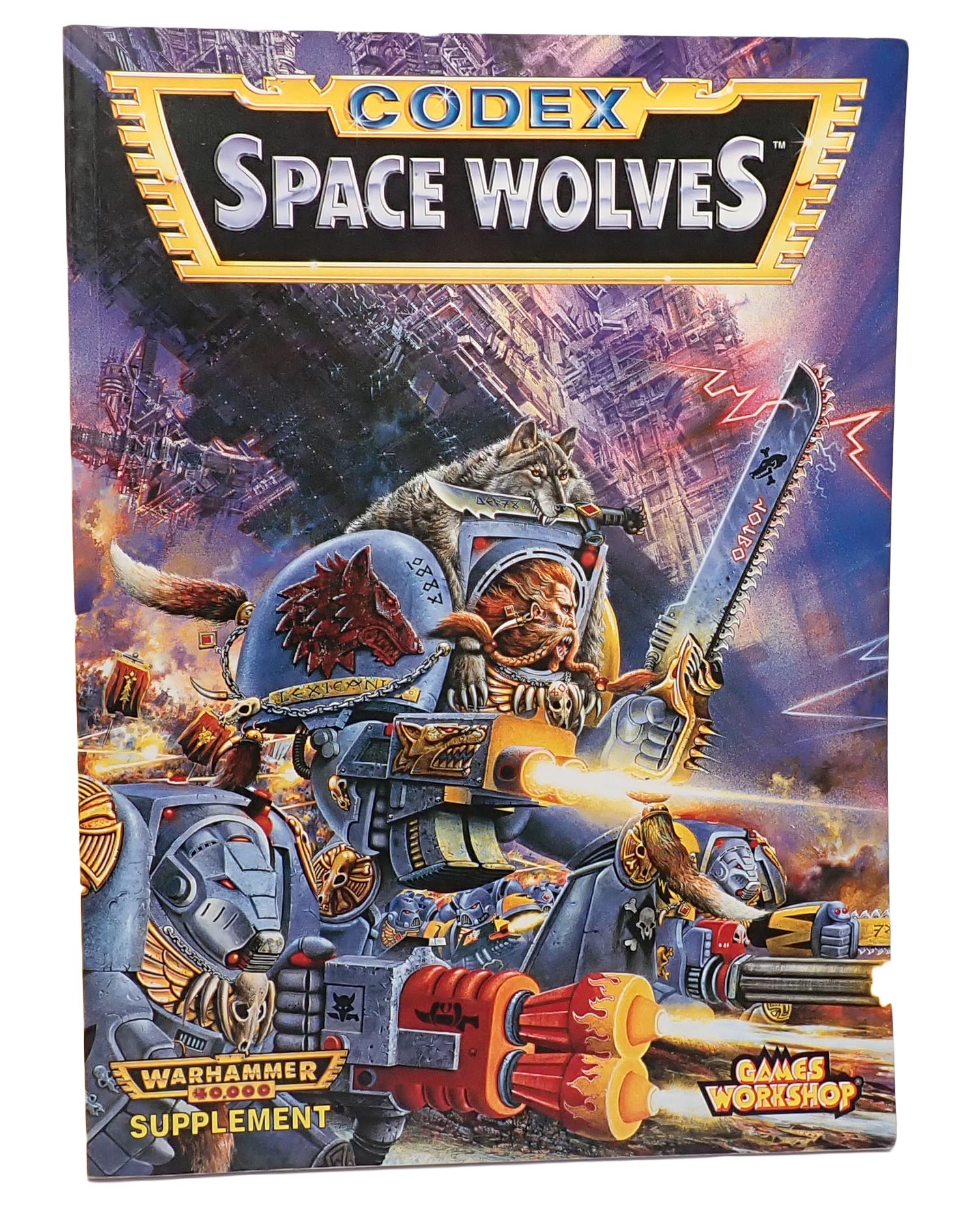 Warhammer 40,000: Space Wolves Codex Supplement 2nd Edition (1994)