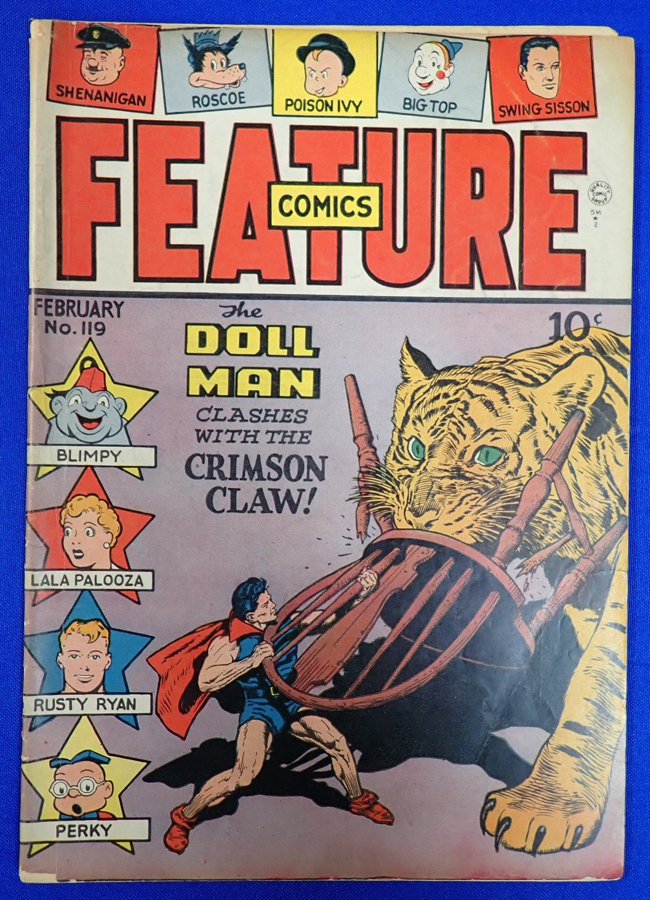 Feature Comics #119 (1948) - GD/VG (3.0) - Quality Comics
