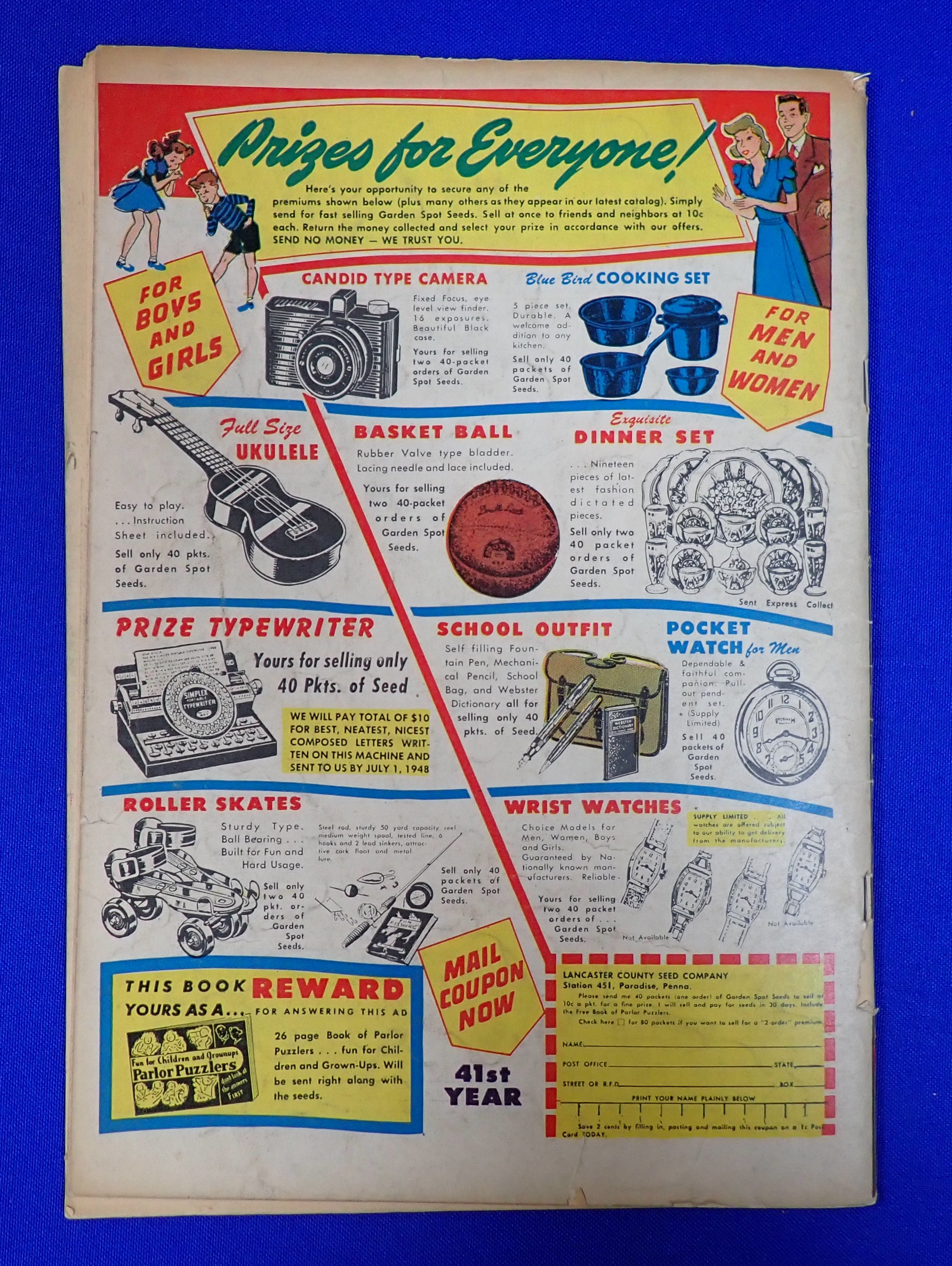 Feature Comics #119 (1948) - GD/VG (3.0) - Quality Comics