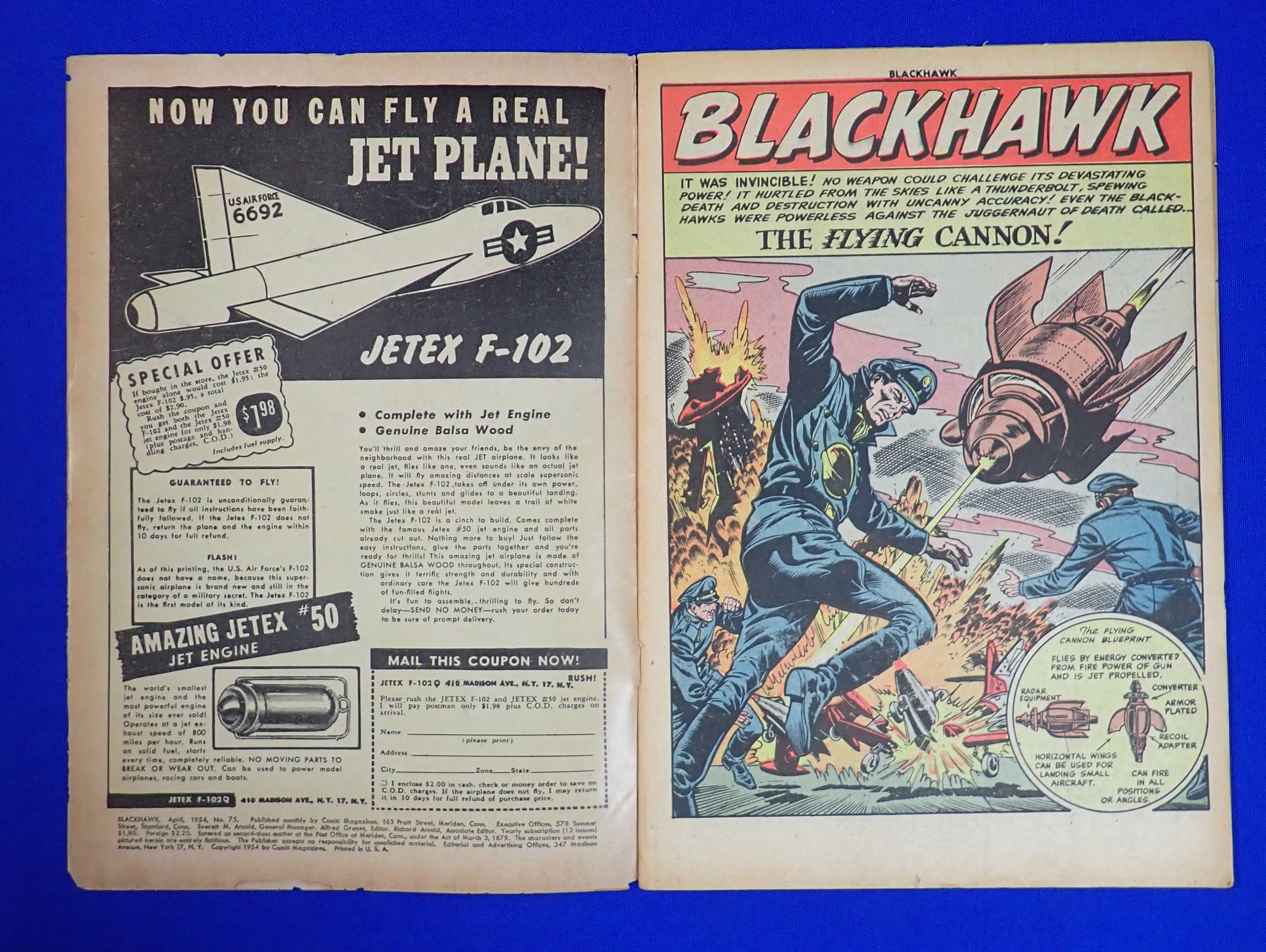 Blackhawk #75 (1954) - GD- (1.8)