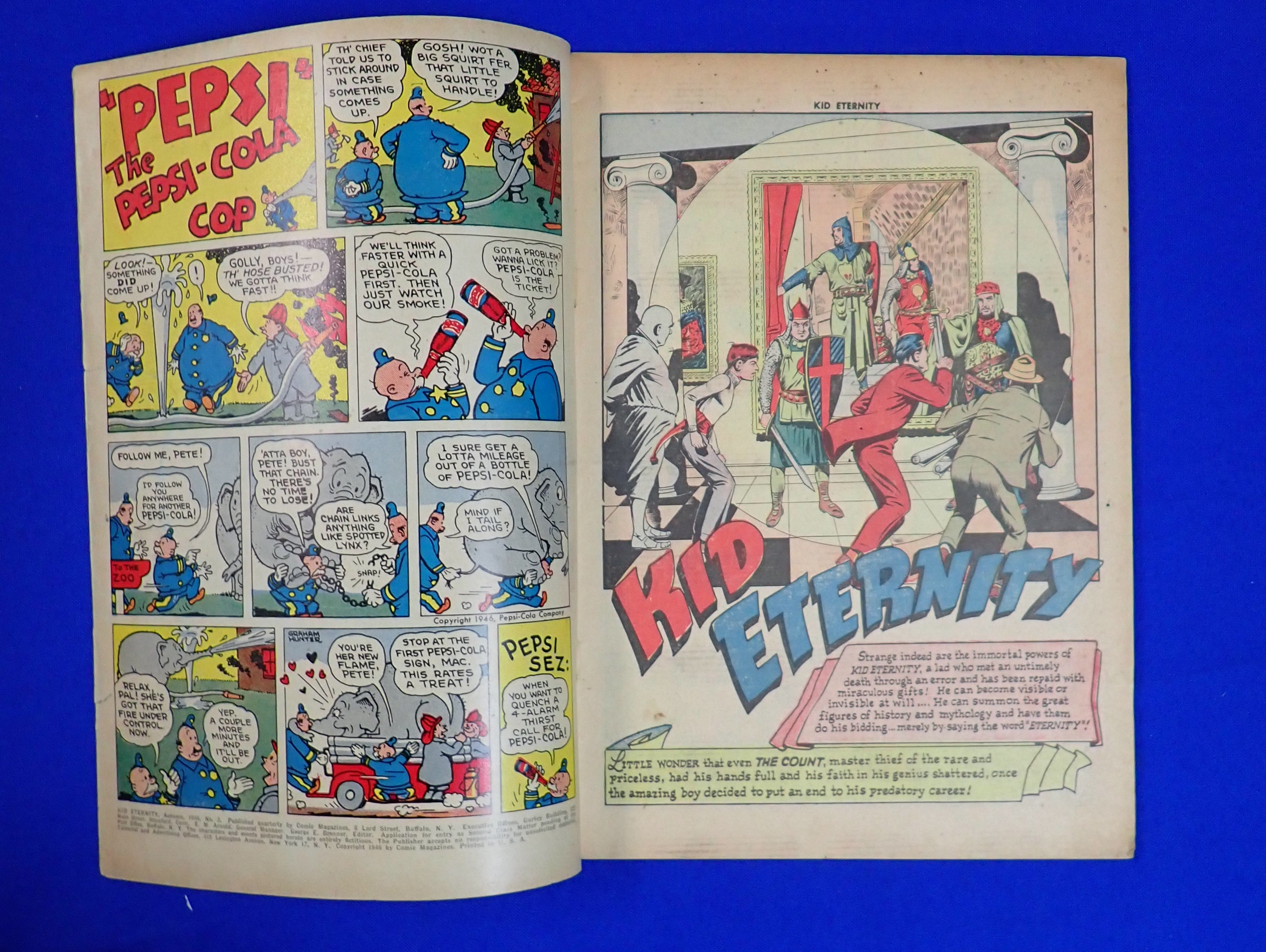 Kid Eternity #3 (1946) - GD (2.5)
